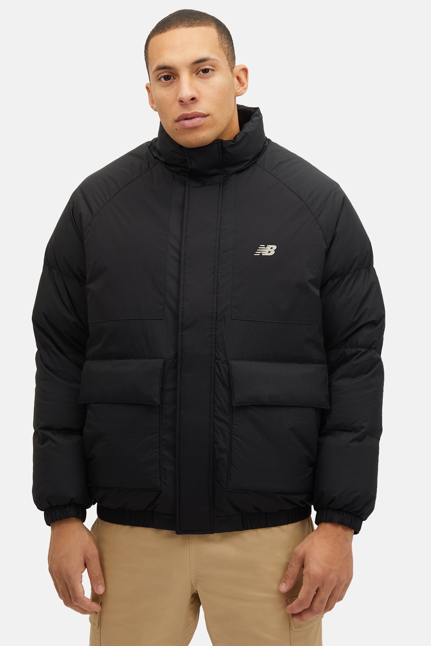 NBX NB ACADEMY MIX DOWN JACKET BLACK 1