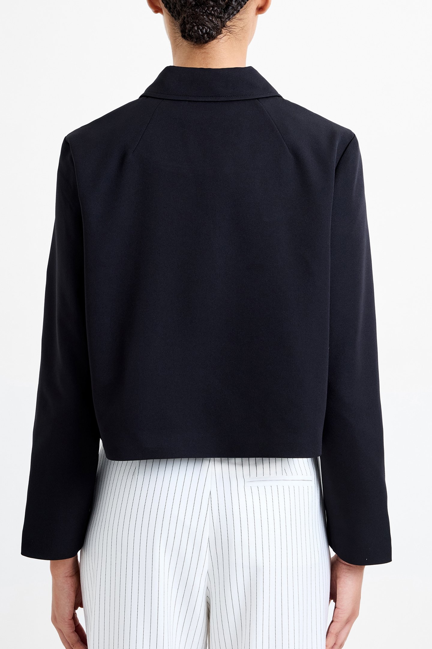 ZIP THROUGH JACKET BLACK 2