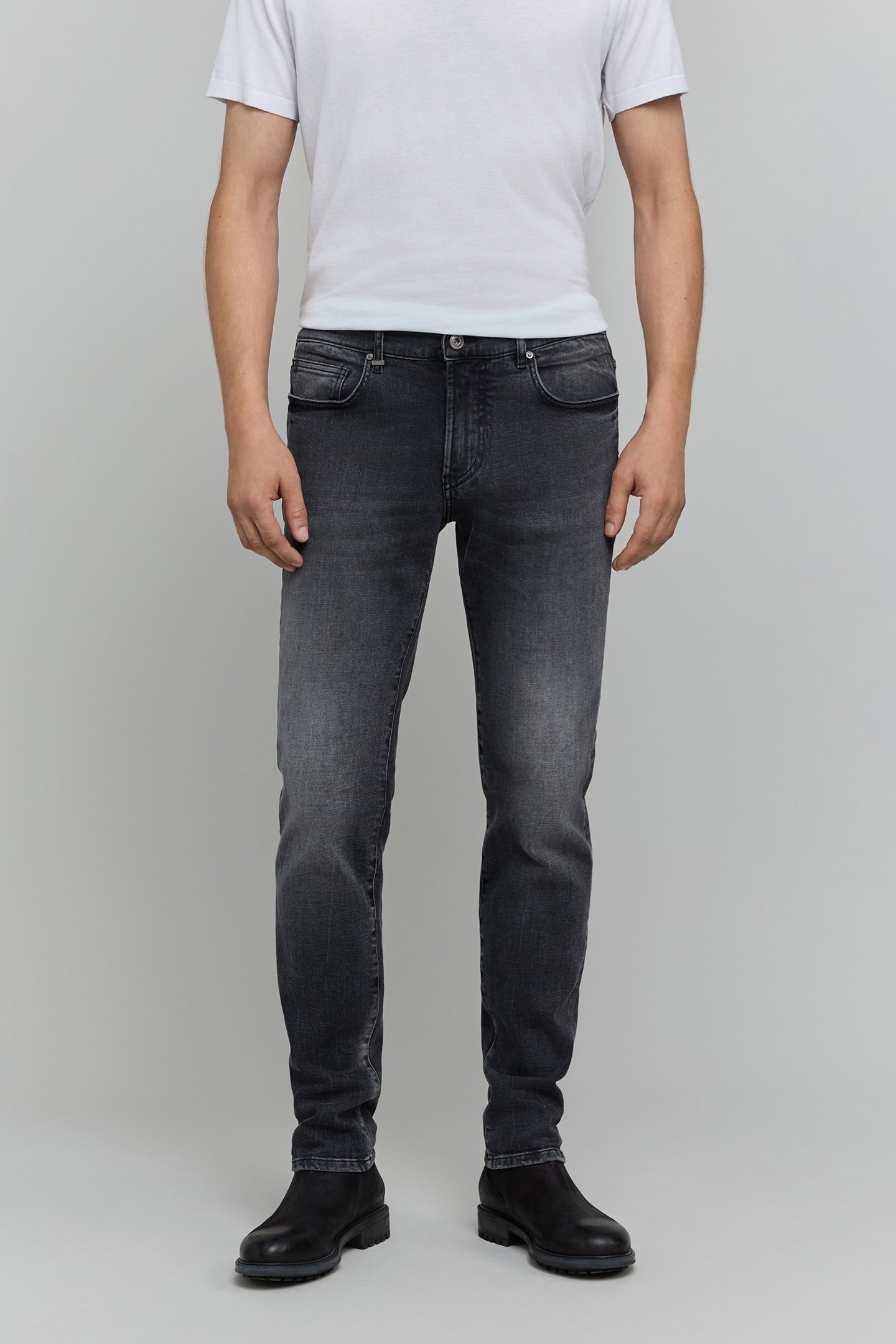 SLIM GRAPHITE WATERLESS BRUCE JEANS GRAPHITE 1