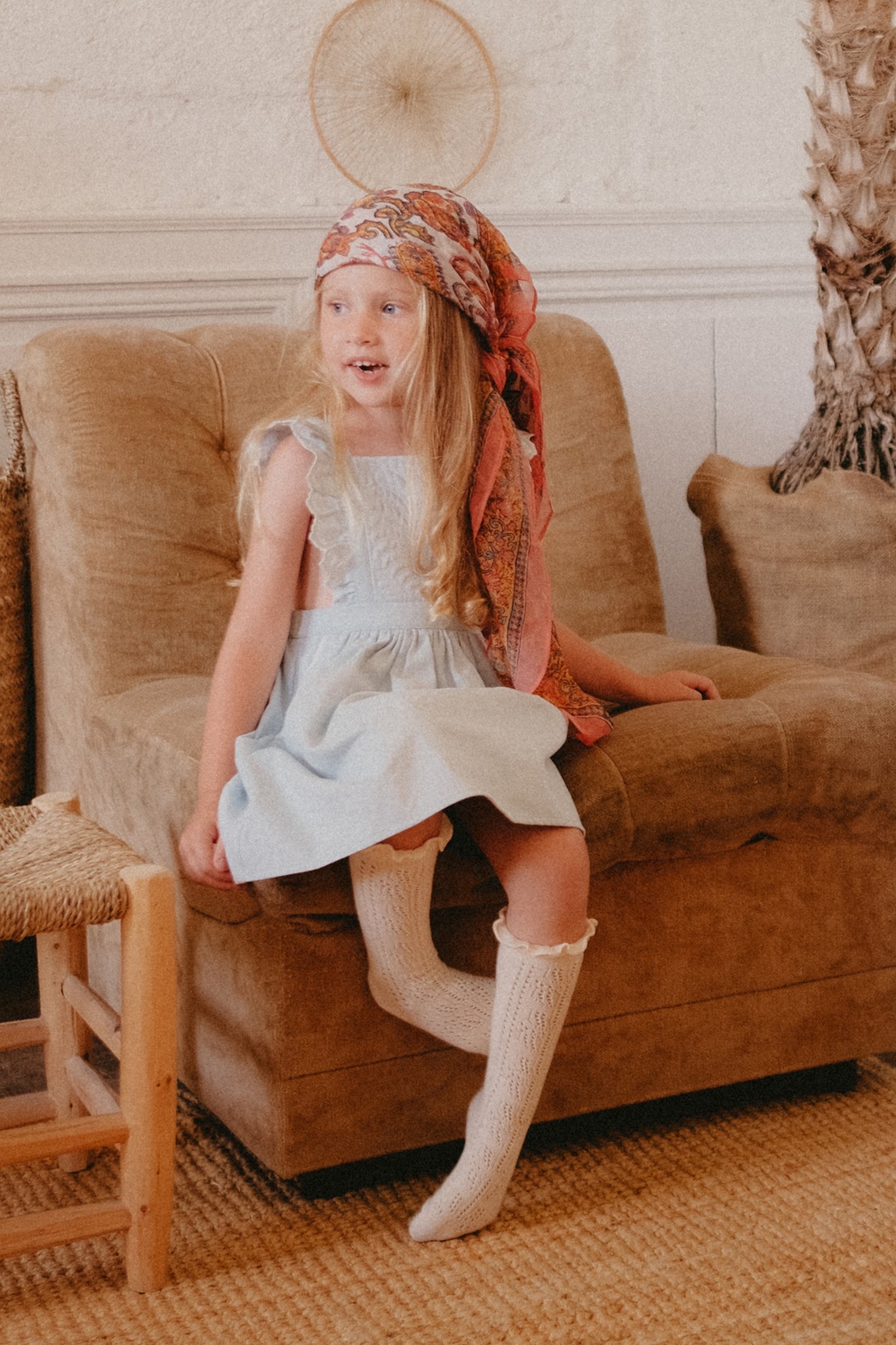 DRESS HUGUETTE LIGHT BLUE 1