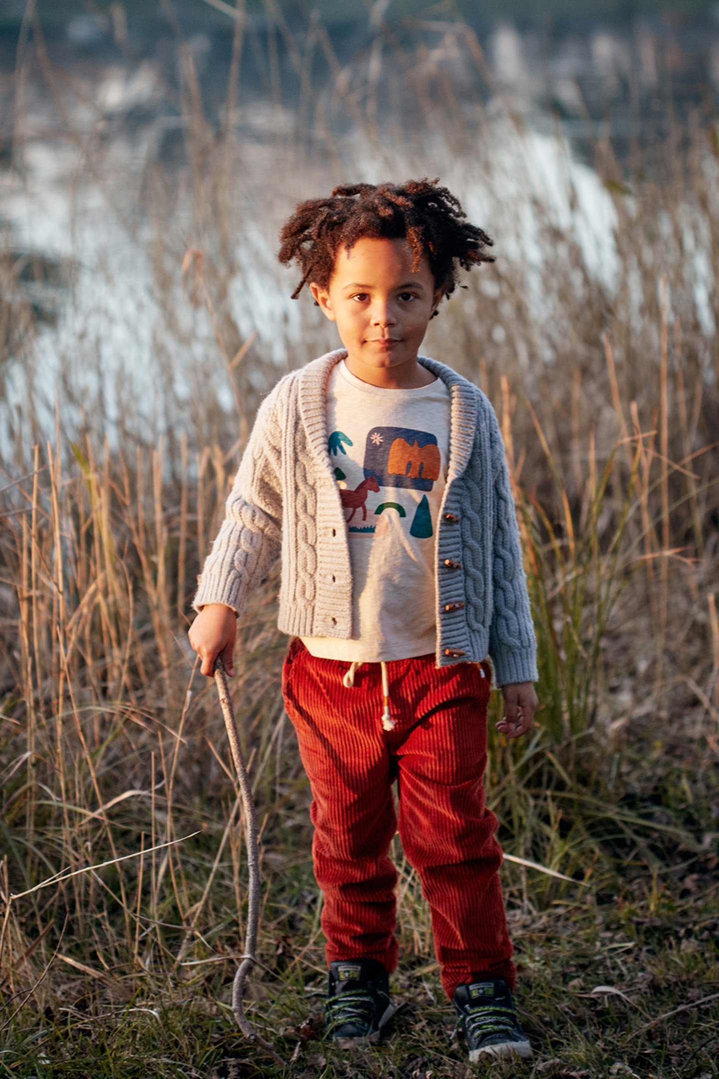 CARDIGAN SACHA DARK CLOUD 1