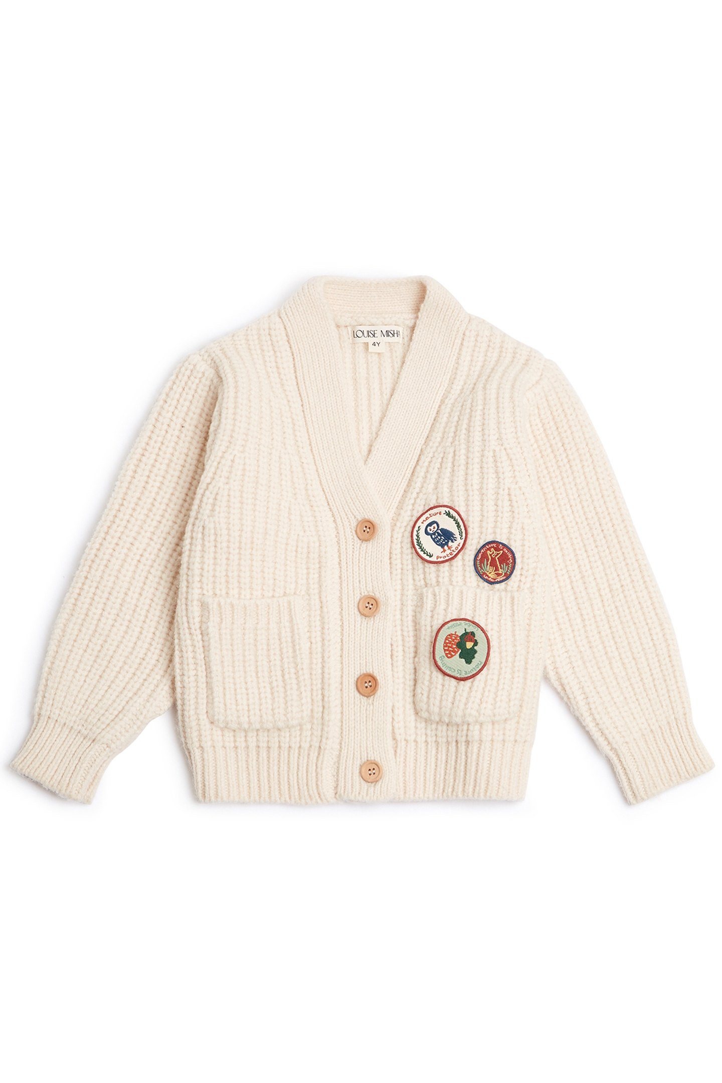 CARDIGAN POLO CREAM 2