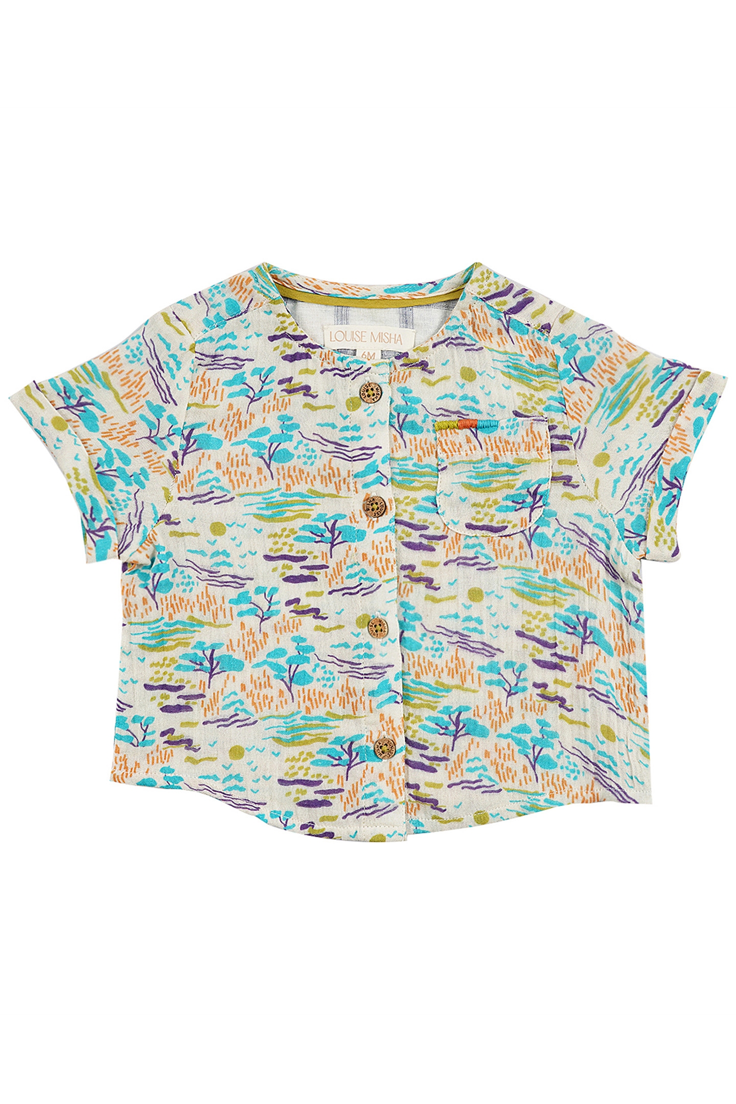 SHIRT ADELIO CREAM PAST FIELDS 2