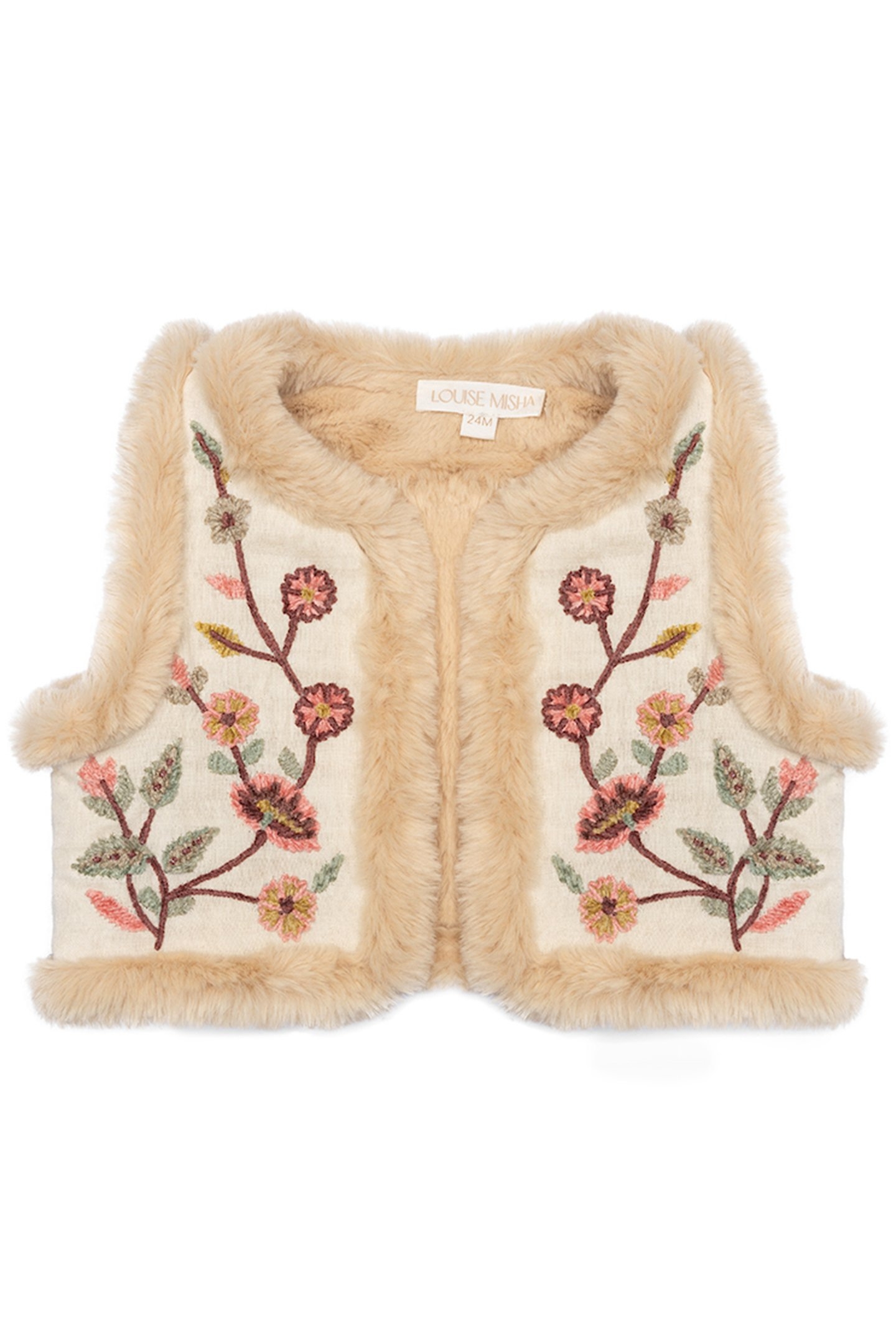 REVERSIBLE VEST LIBRA CREAM 3