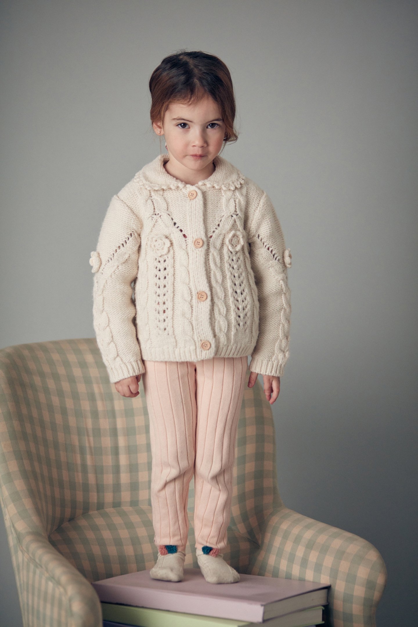CARDIGAN LOUNY CREAM 1