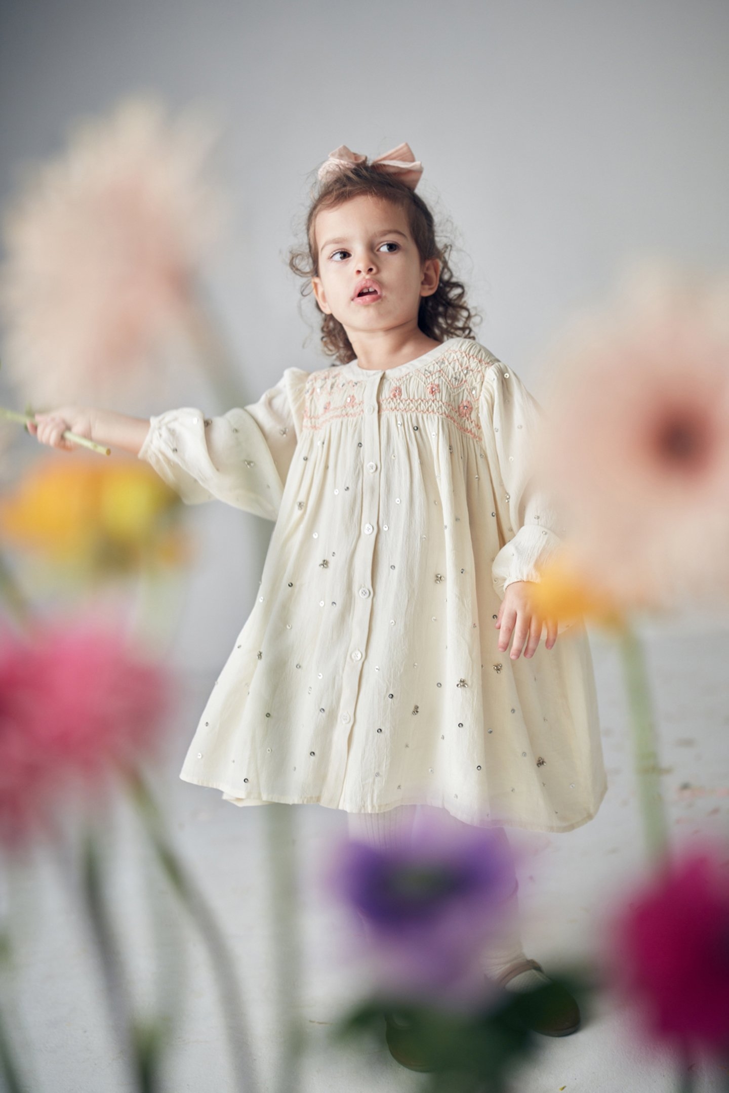 DRESS SOLENE CREAM 3