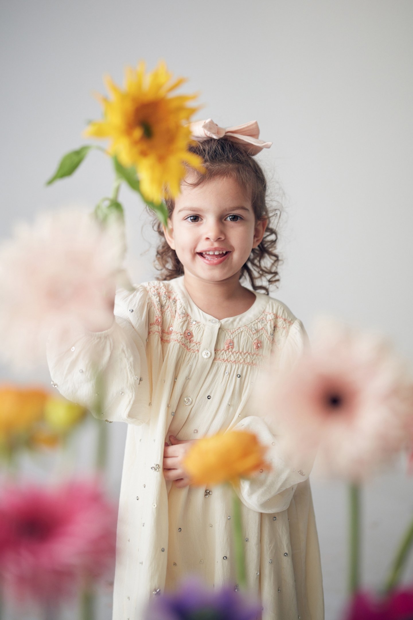 DRESS SOLENE CREAM 5