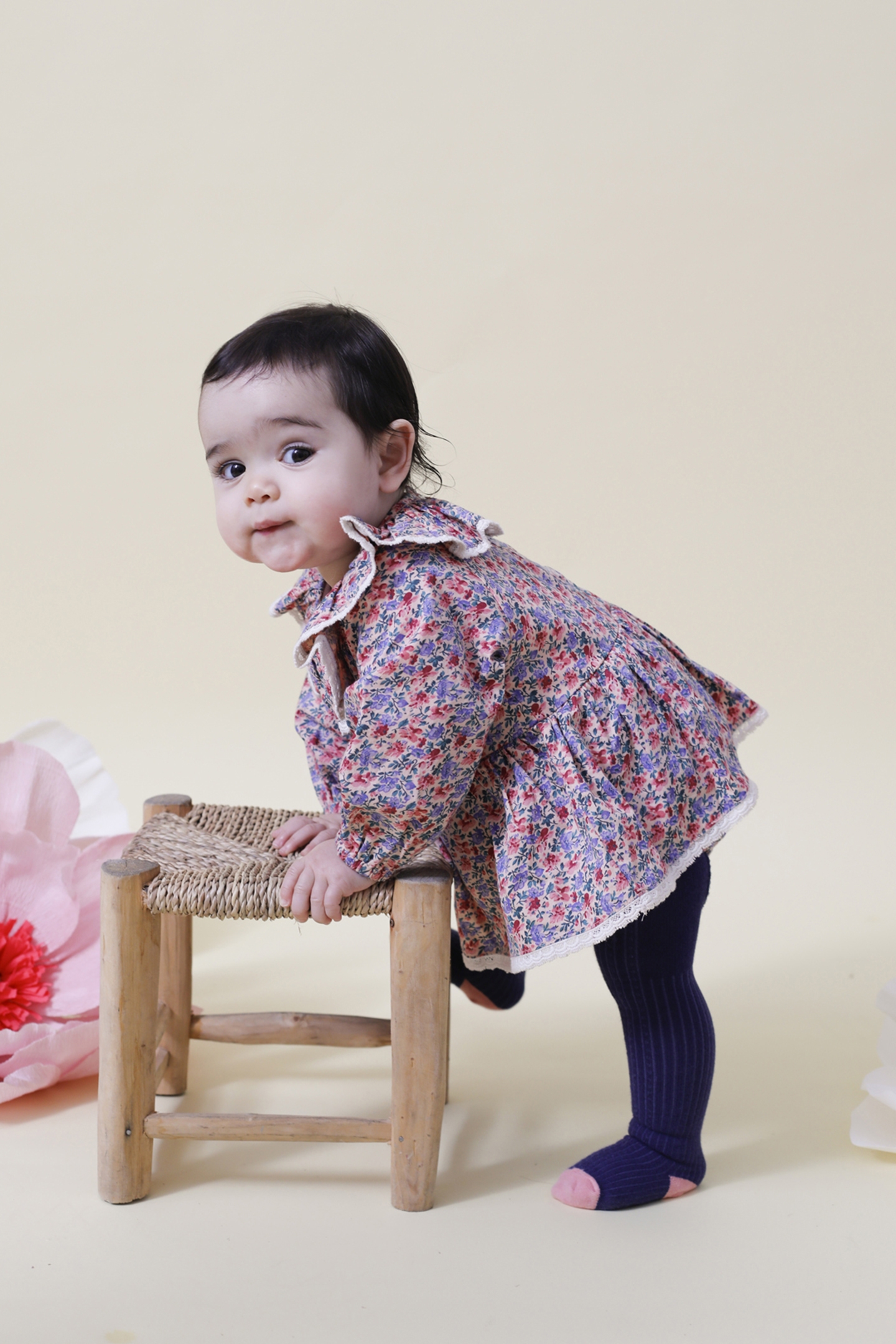 ROMPERS INDIA BLUSH FLORAL WORLD 4