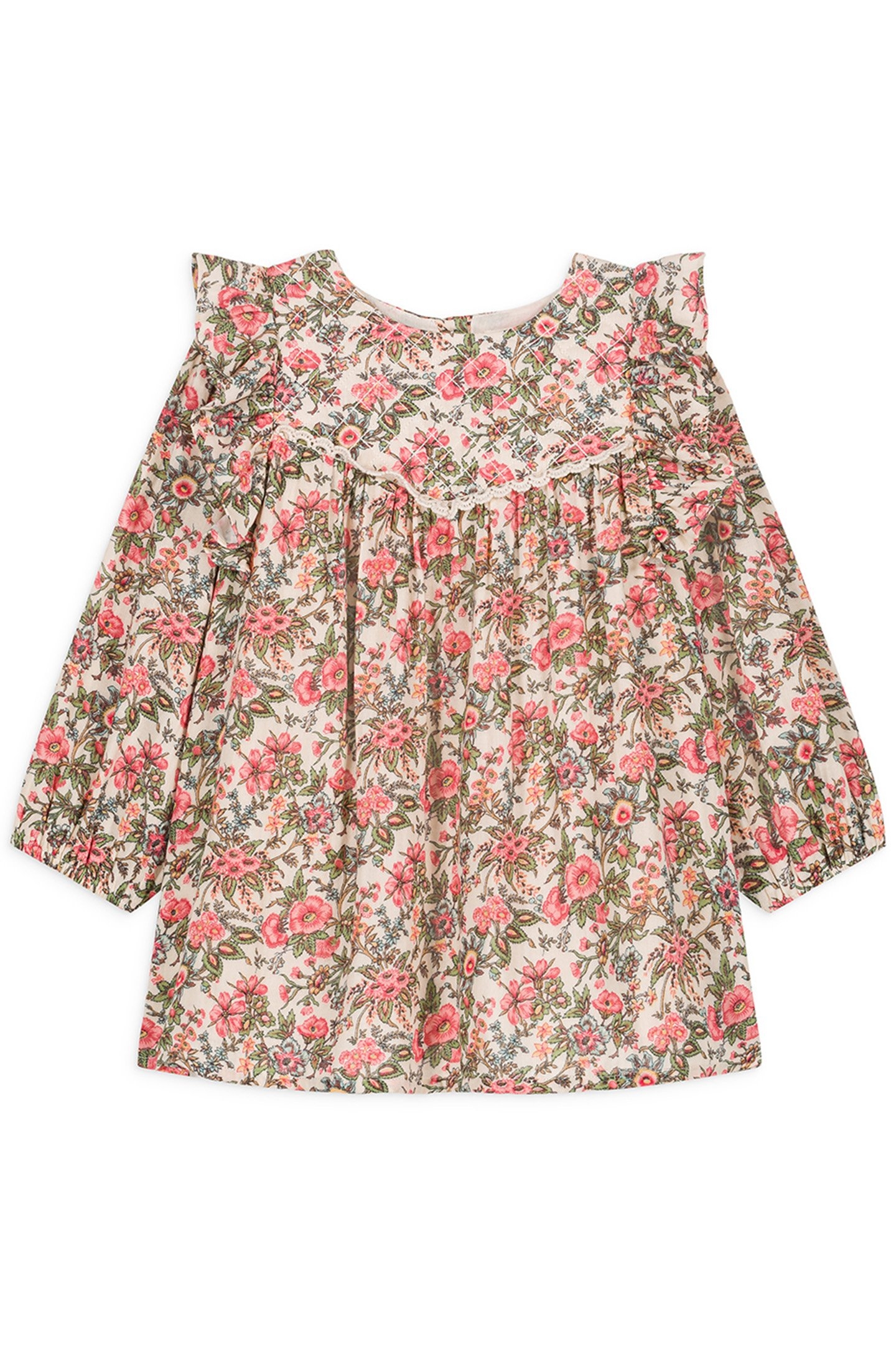 DRESS LARA IVORY ENCH FIELDS 3