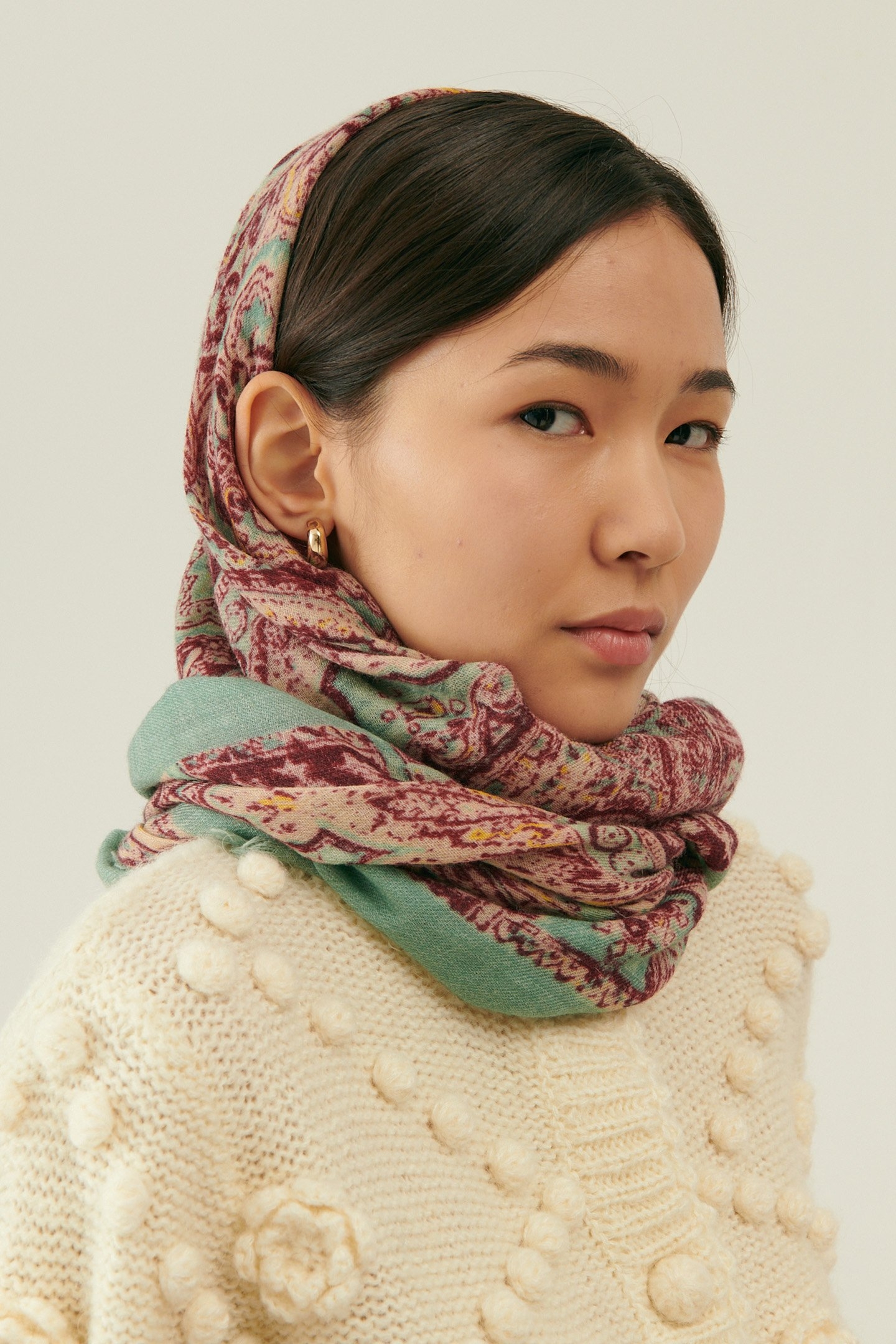 WOVEN SCARF MEKNESS MULTICO BOTEH 3