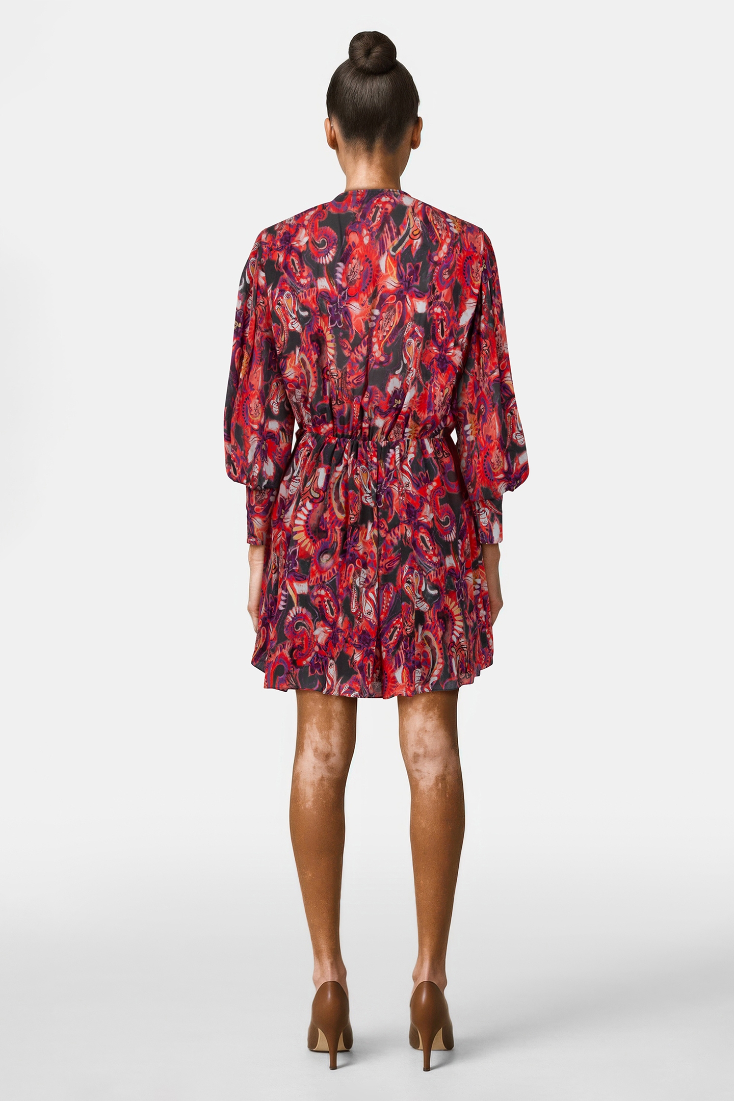 DAMIE DRESS RED MULTICO 2