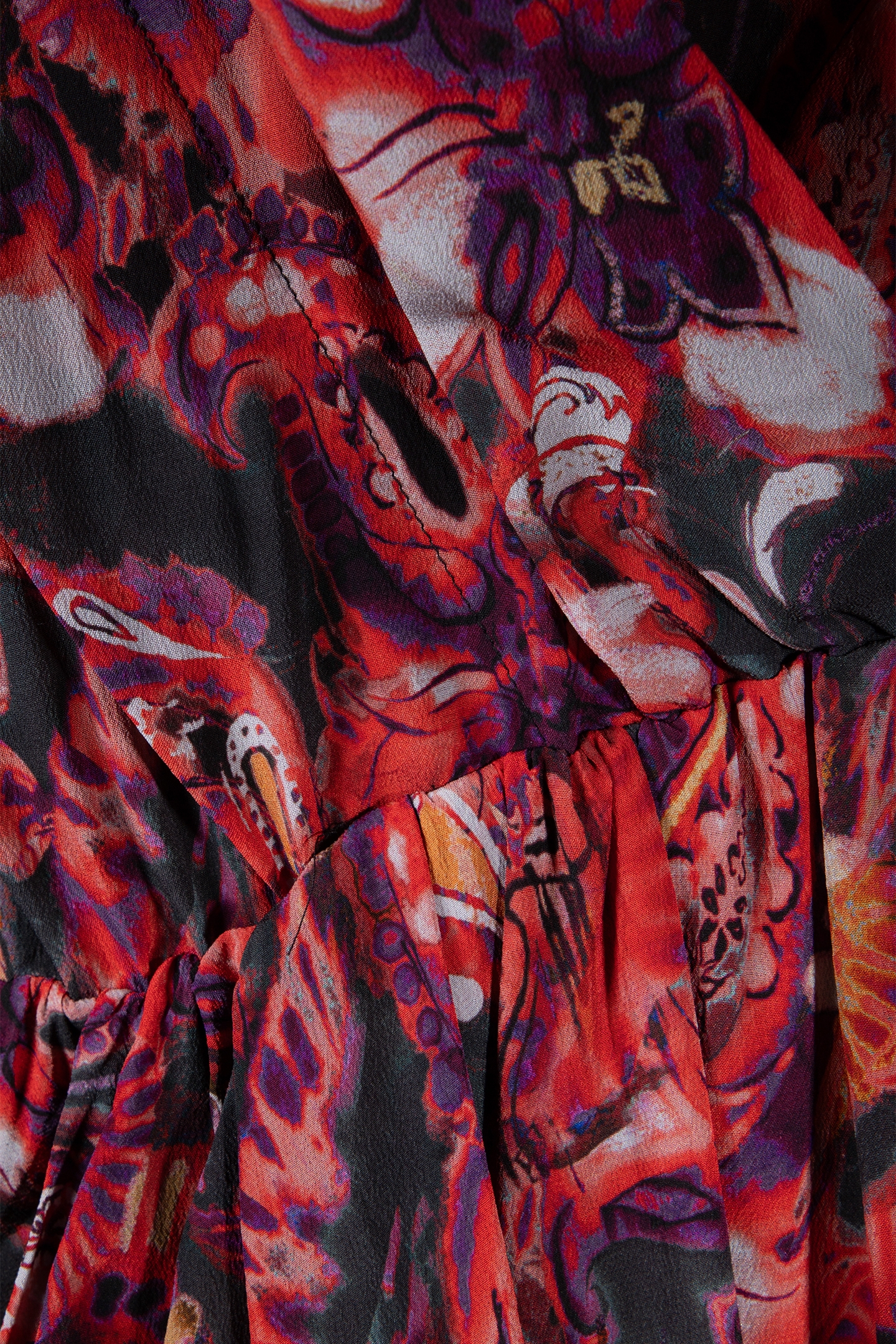 DAMIE DRESS RED MULTICO 5