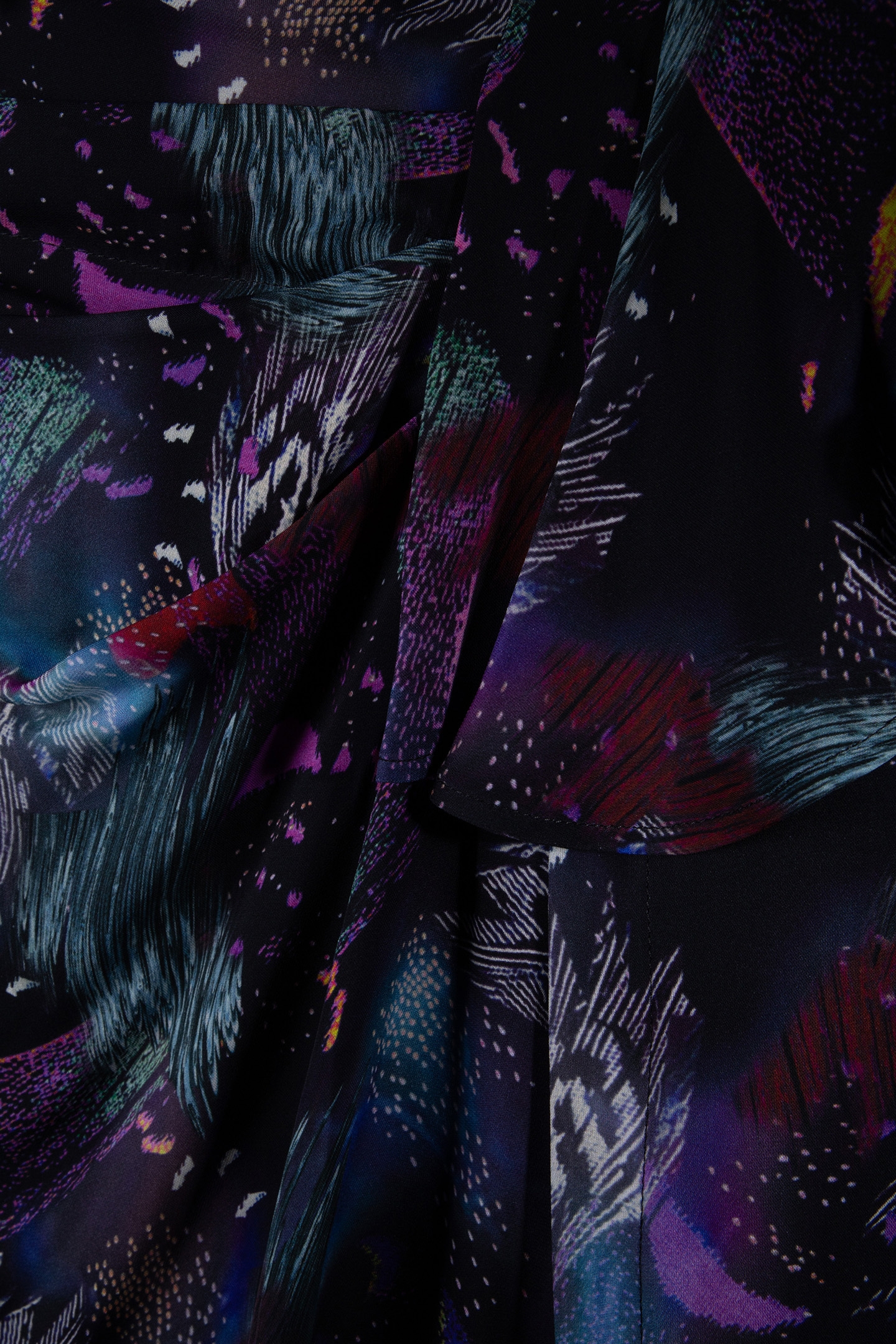 CARUSO SKIRT PURPLE/MULTICO 5