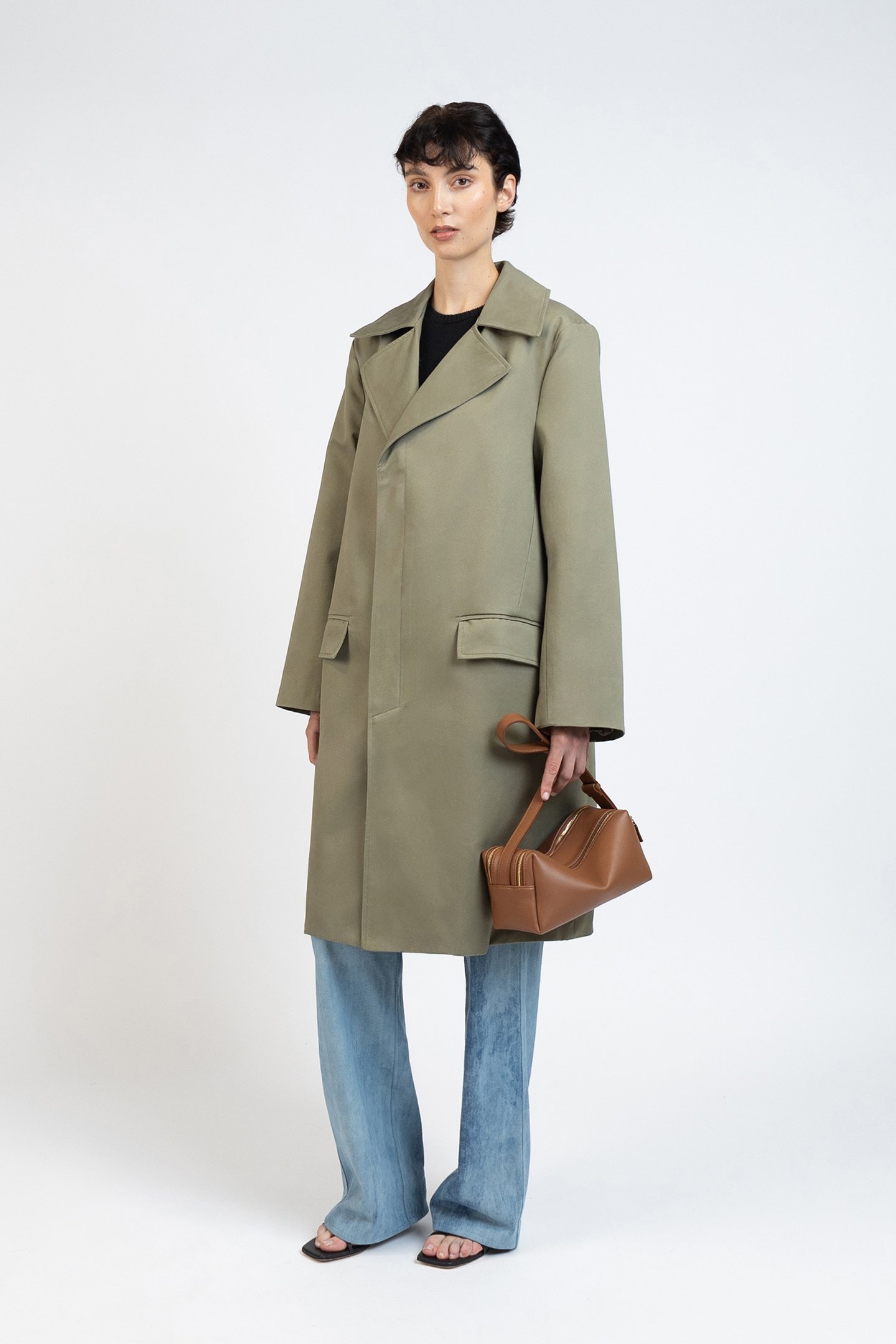 OVERSIZED COAT KHAKI 3