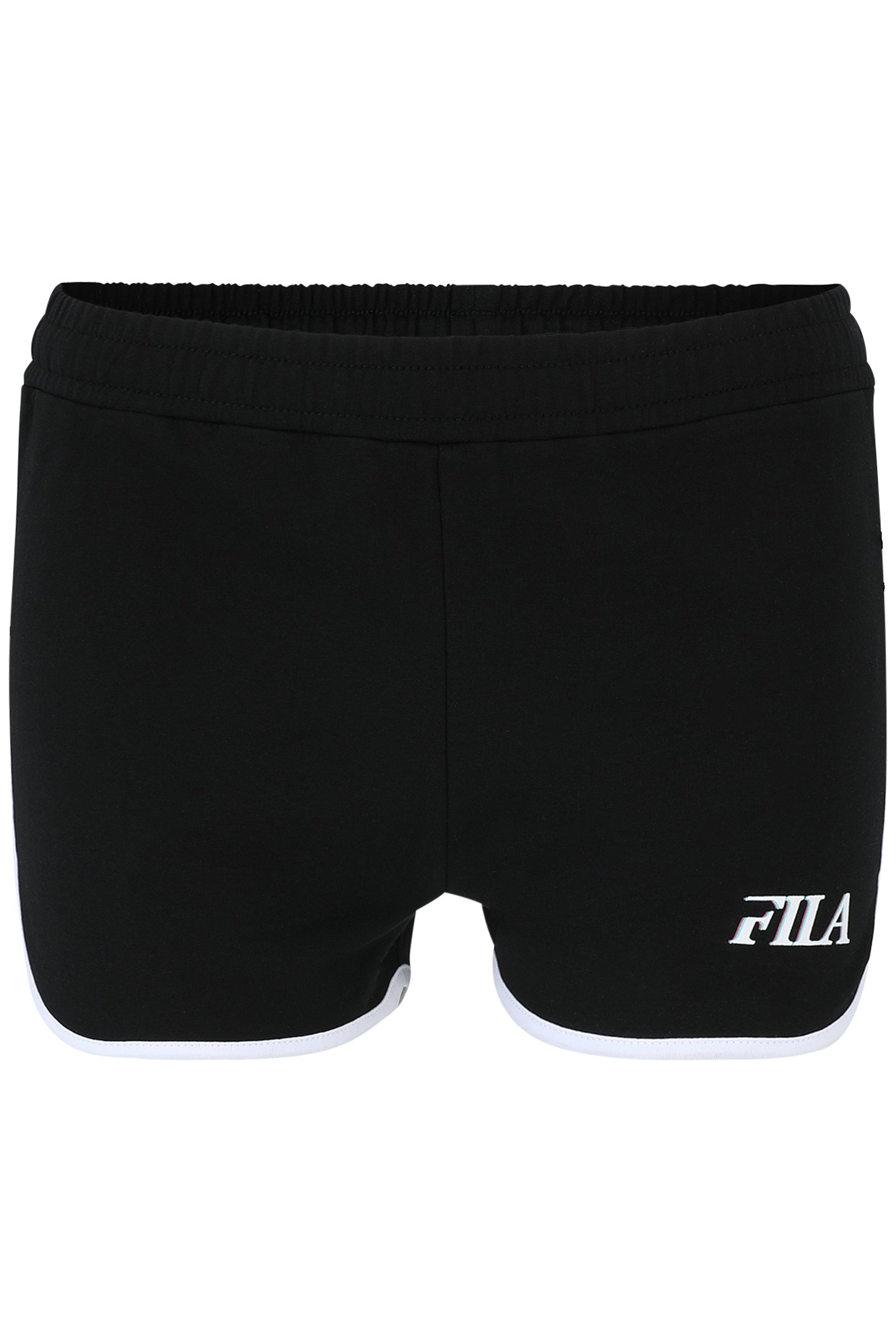 GIRLS LUSTENAU GRAPHIC SHORTS BLACK 1