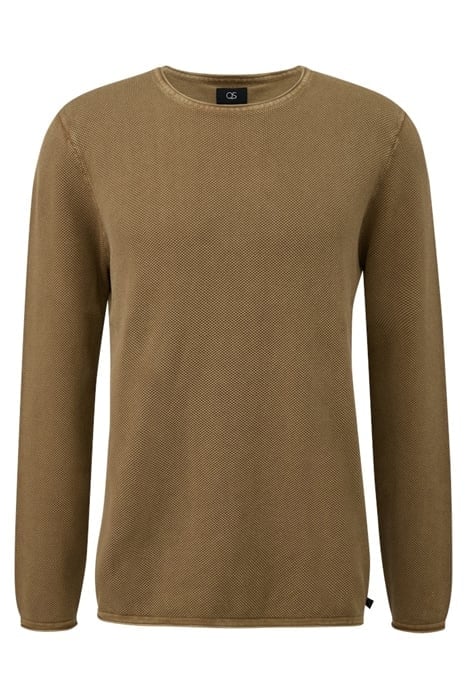 S.OLIVER-QS PULLOVER BROWN 3