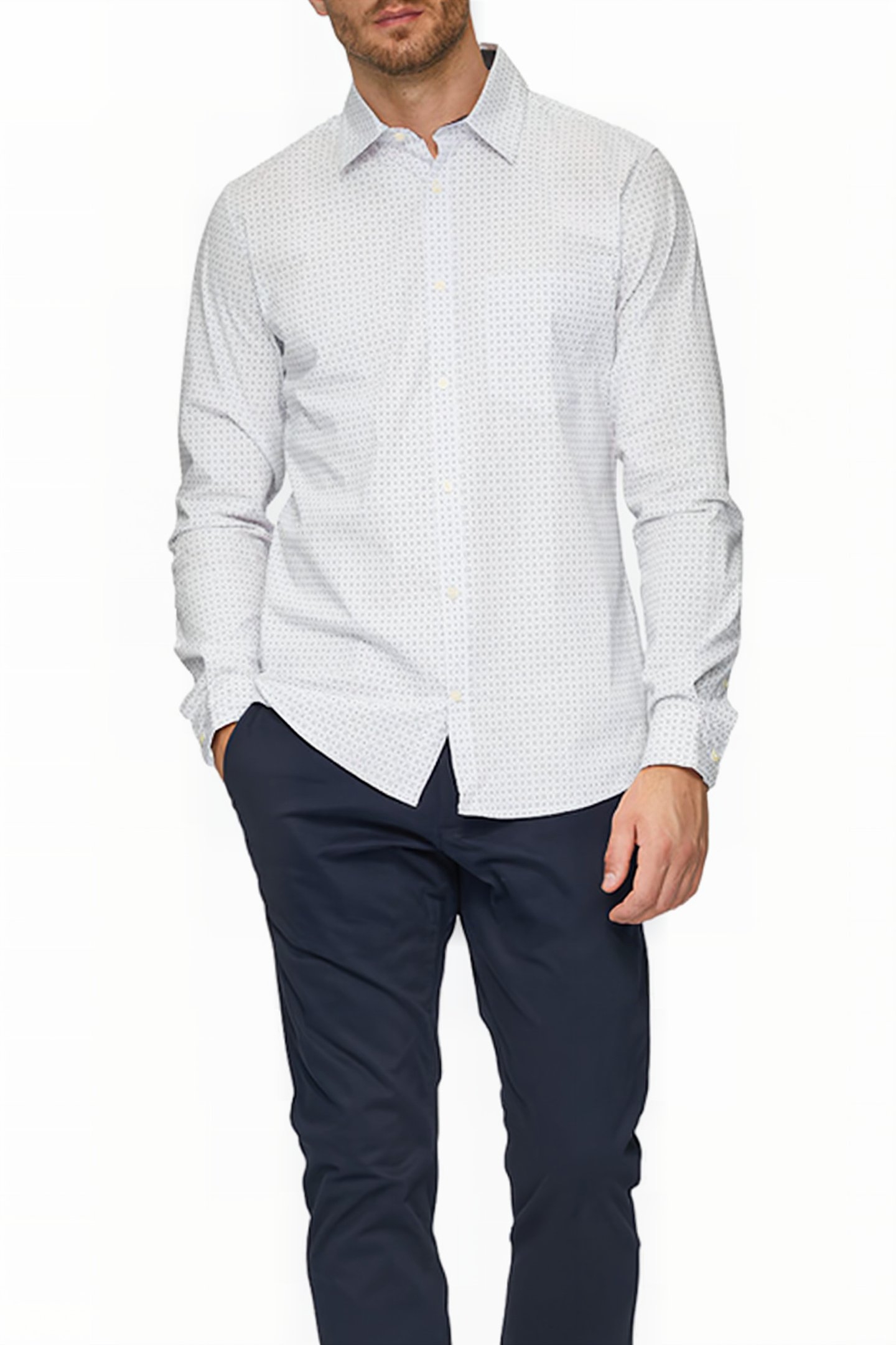 S.OLIVER SHIRT WHITE 1