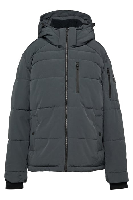 S.OLIVER JACKET OUTDOOR GREY/BLACK 4