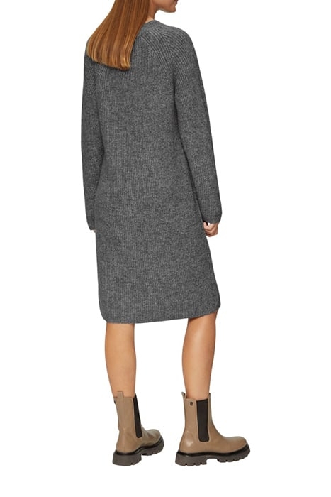 S.OLIVER DRESS GREY/BLACK 2