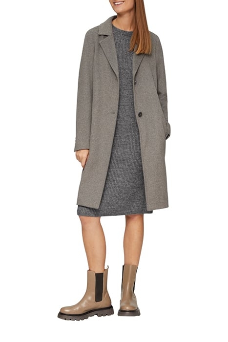 S.OLIVER DRESS GREY/BLACK 4