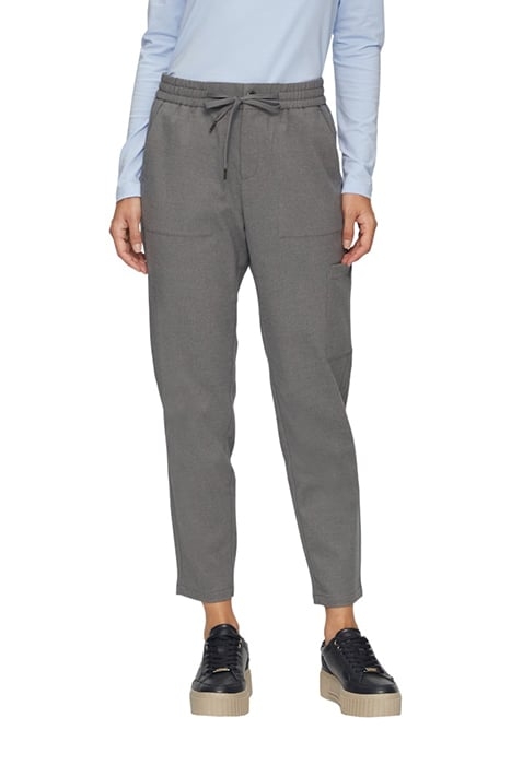 S.OLIVER PANT GREY/BLACK 1