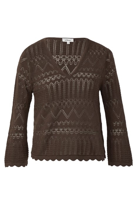 S.OLIVER STRICKWAREN BROWN 4