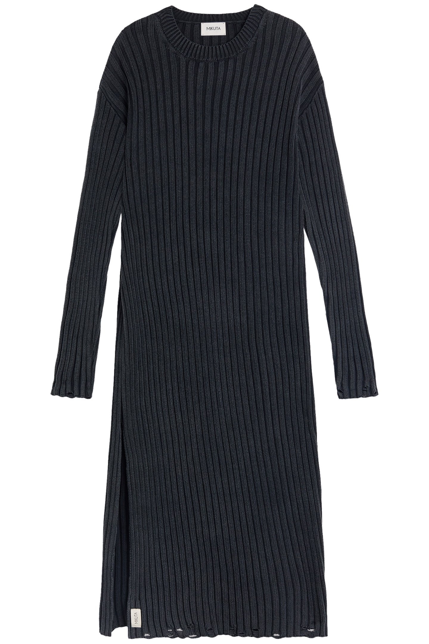 THE DARK FADED KNIT LONGSLEEVE DRESS 2