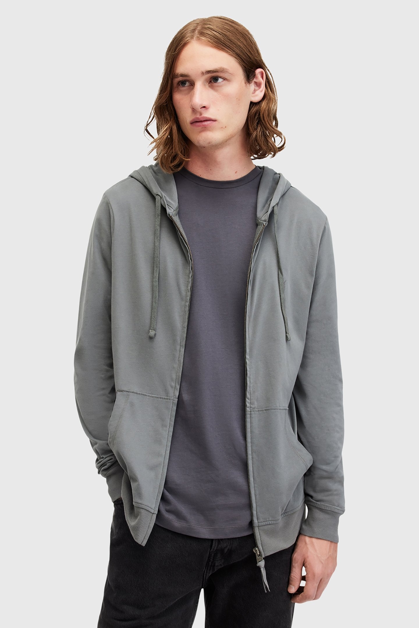BRACE HOODY RAIN GREY 1
