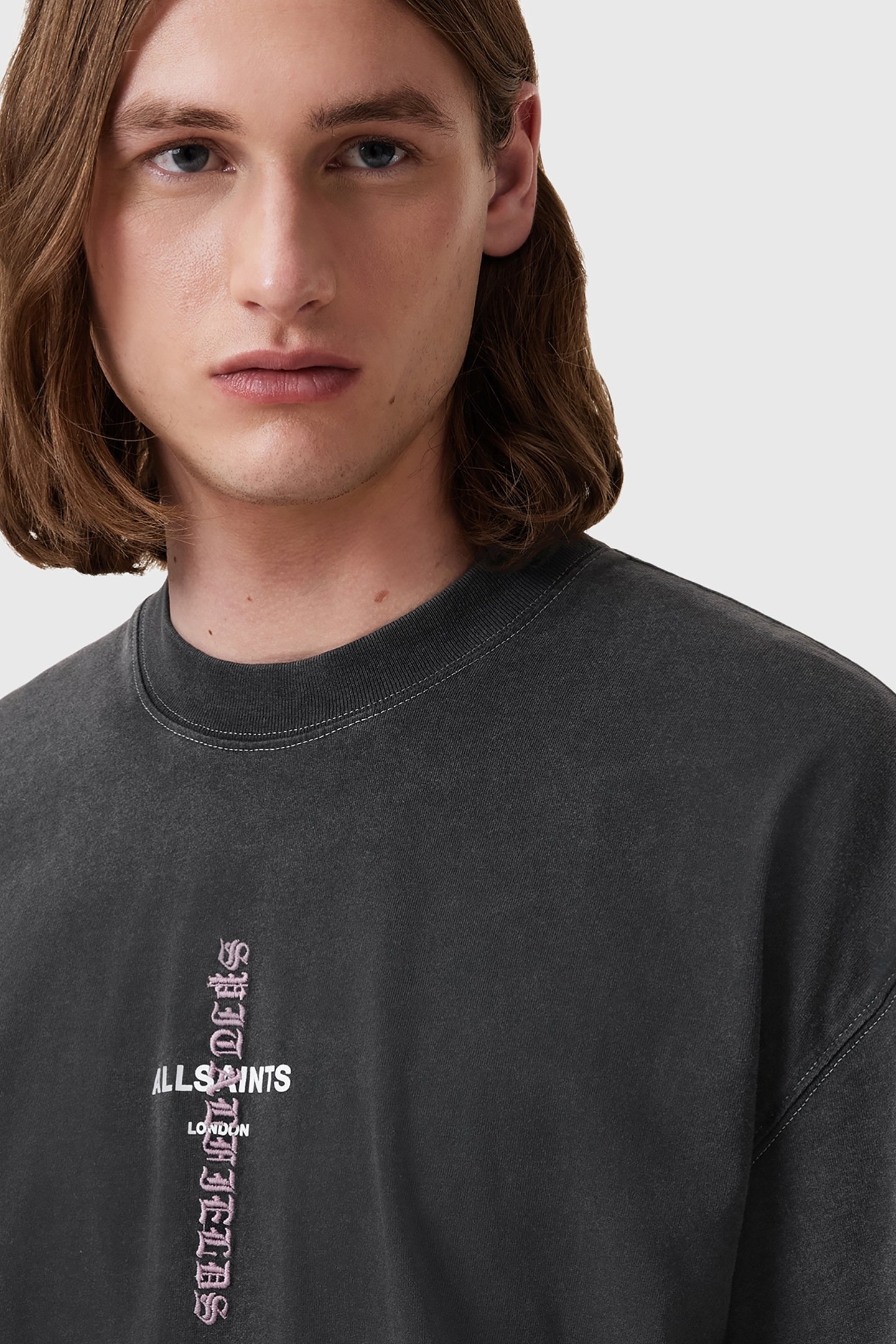 KNOX SS CREW WASHED BLACK 6