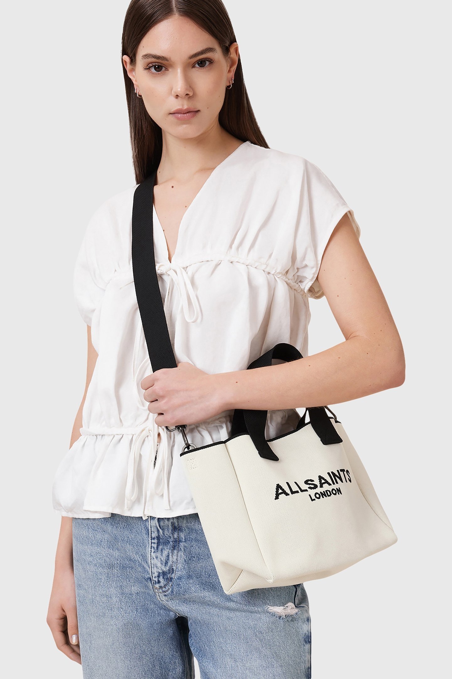 IZZY MINI TOTE WHITE 1