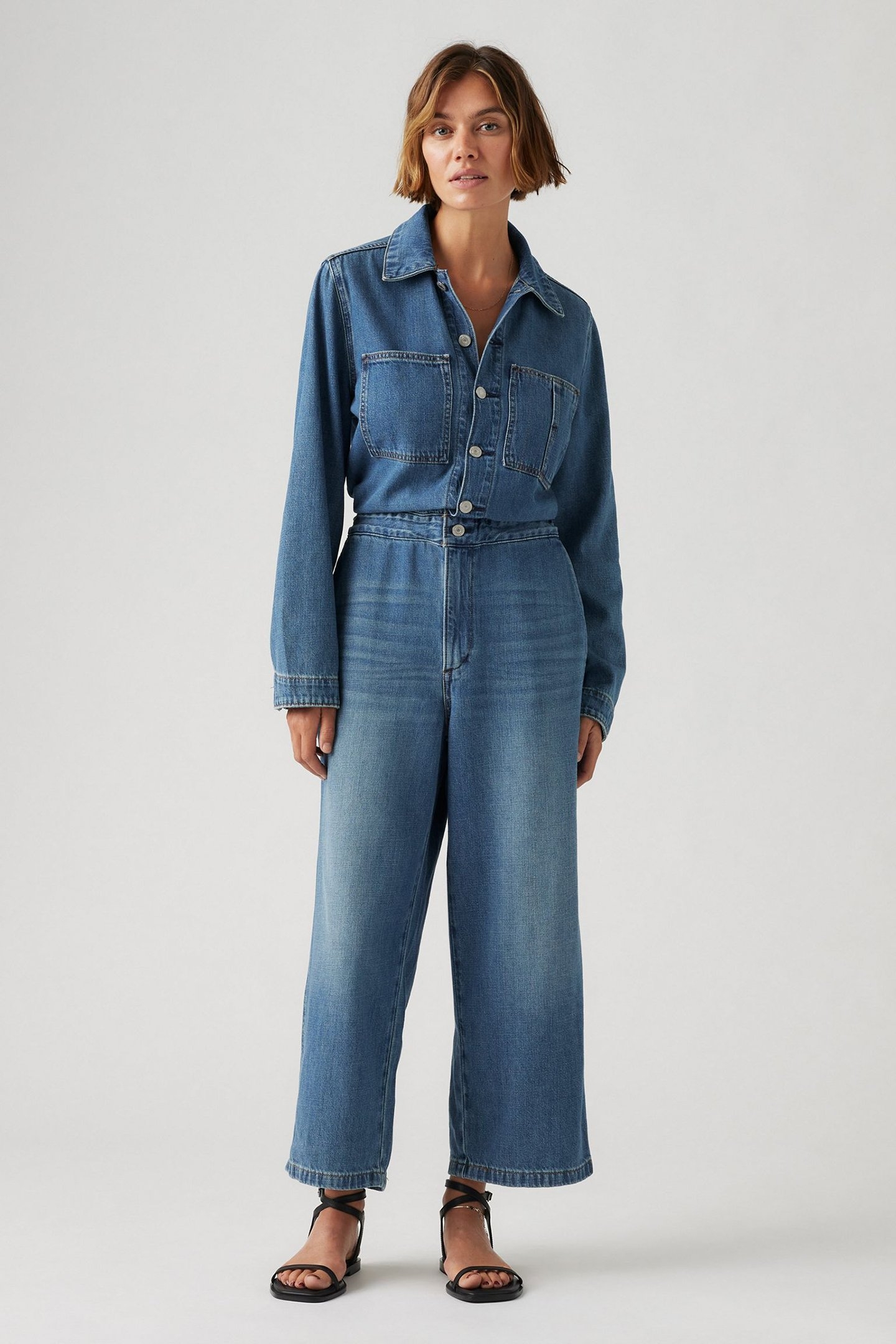 ICONIC JUMPSUIT MED INDIGO 1