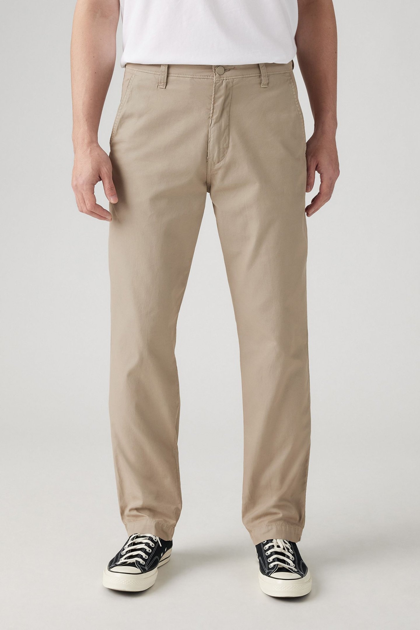 CHINO AUTHENTIC RELAXED TROUSERS NEUTRAL 1