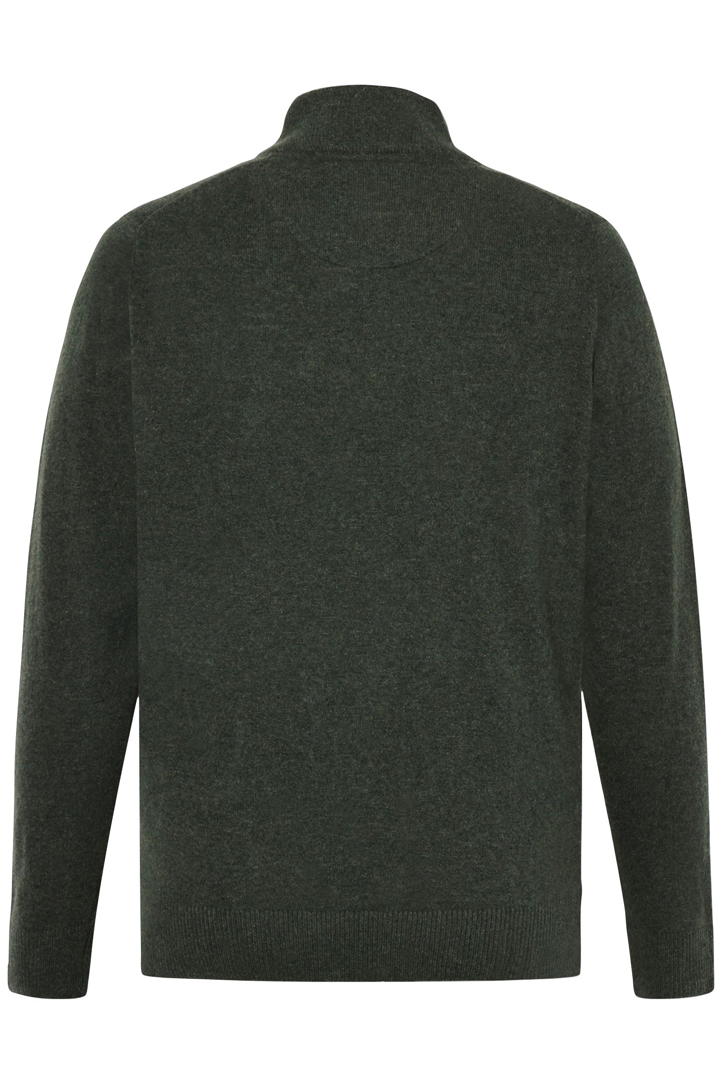 ROBERTSI HALF ZIP KNIT FULL GREEN 2