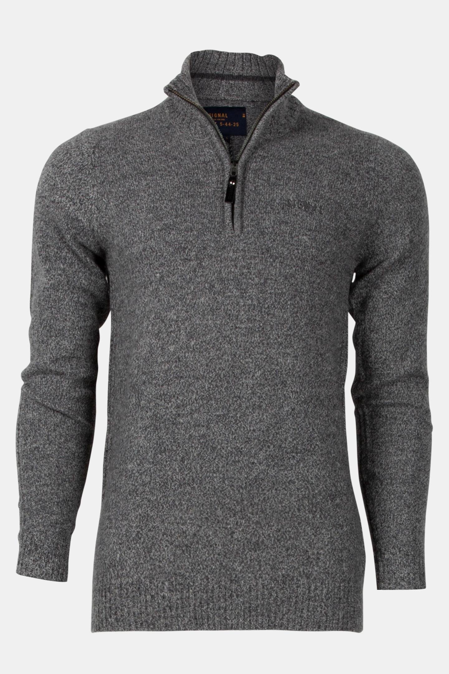 LOUSI KM F24 KNIT GREY MELANGE 3