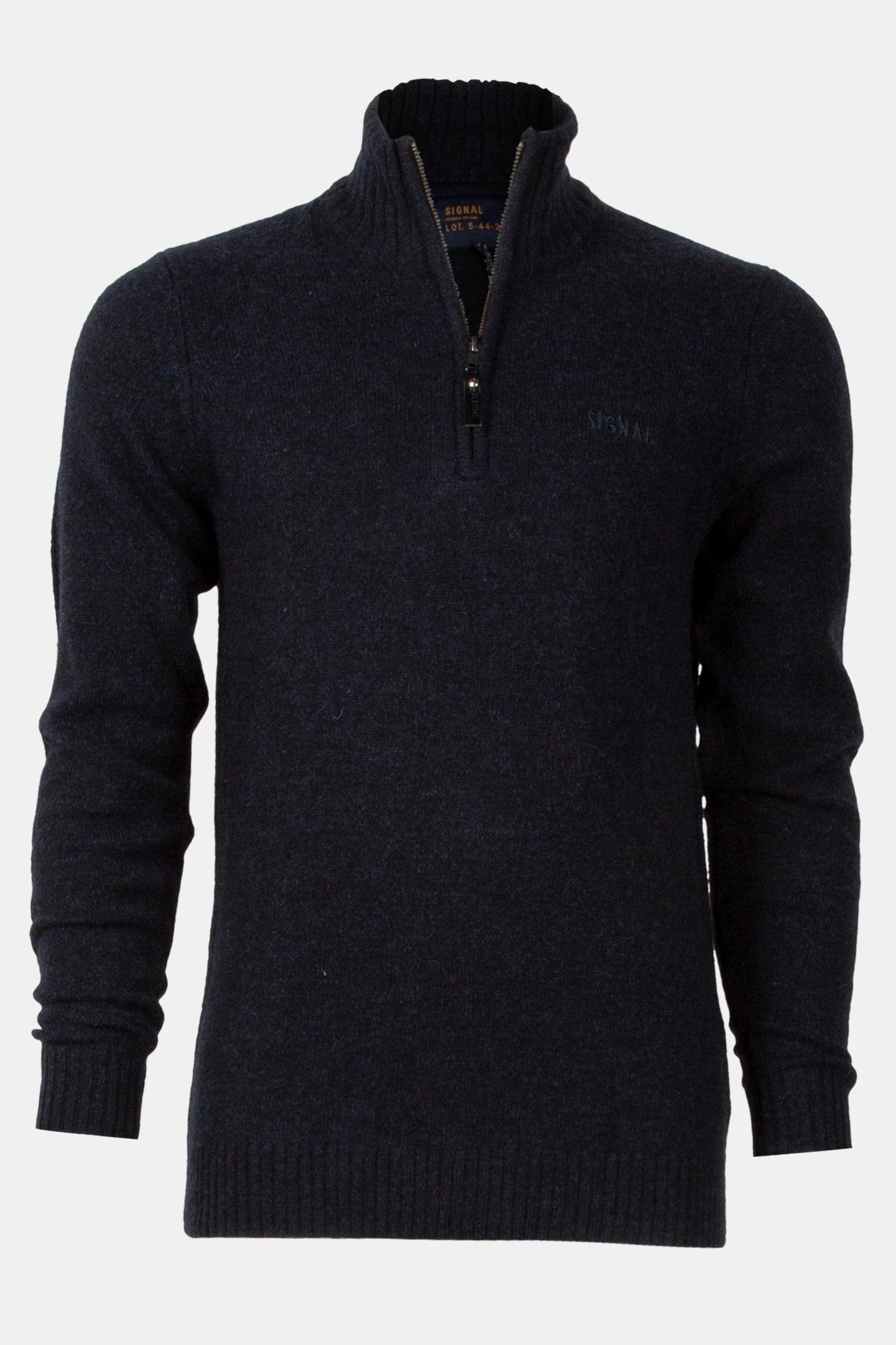 LOUSI KM F24 KNIT DUKE BLUE MELANGE 3