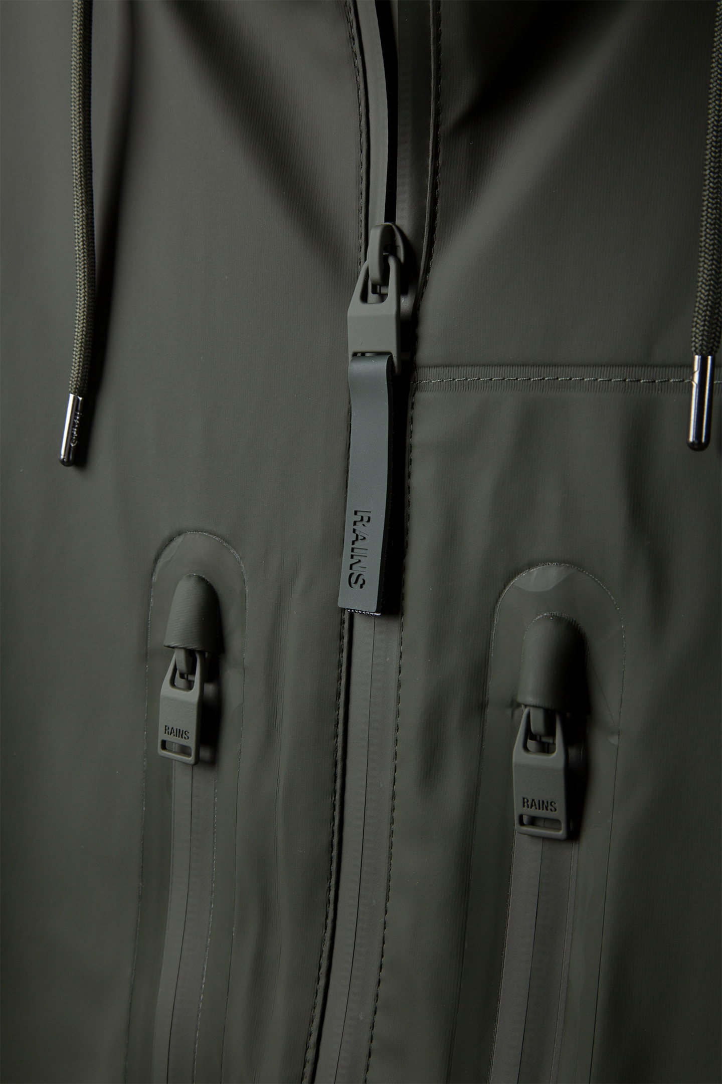 UNISEX CARGO LONG JACKET W3 GREEN 7