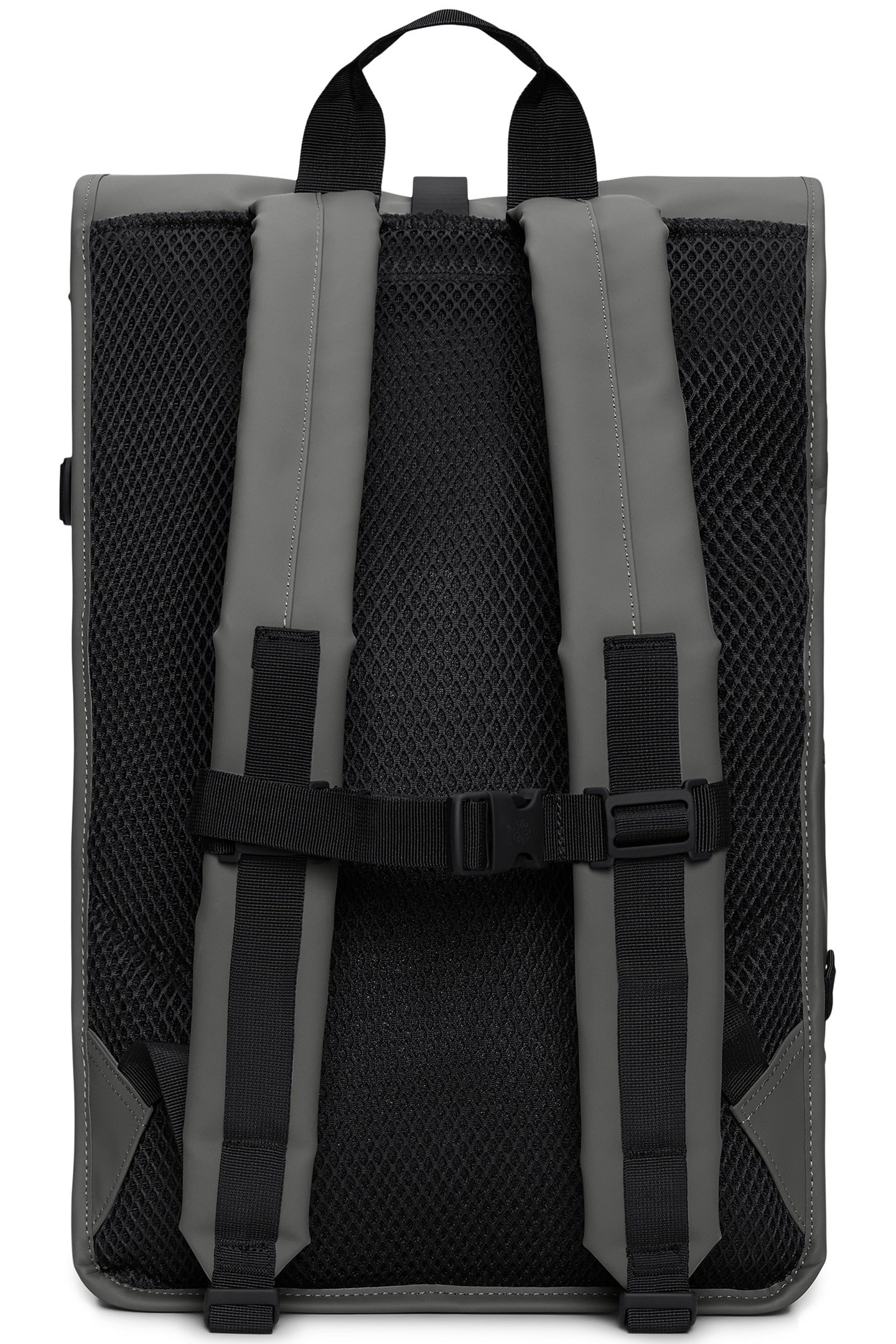 UNISEX ROLLTOP RUCKSACK LARGE W3 GREY 2