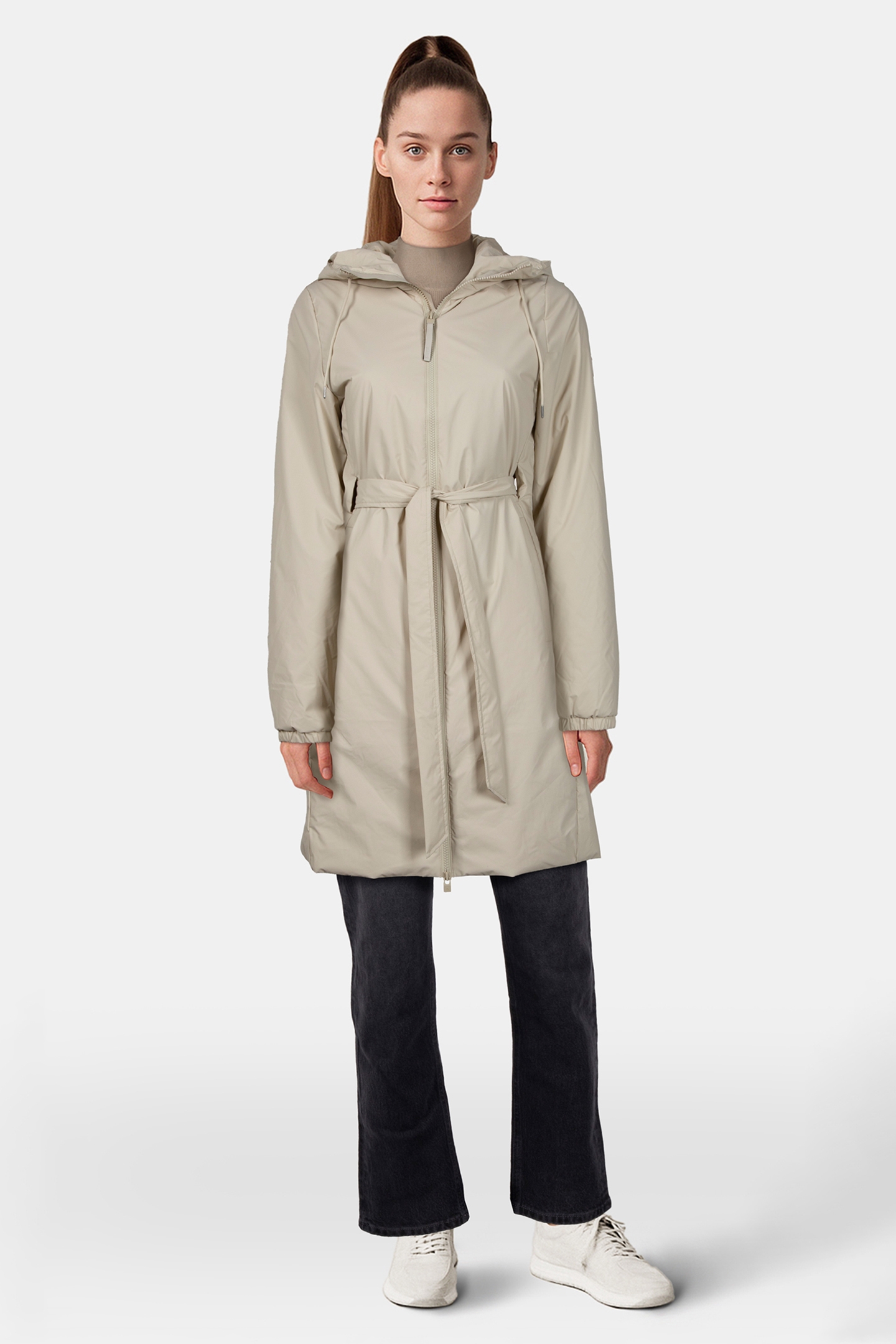 LOHJA LONG INSULATED CURVE JACKET W3T2 DUNE 2