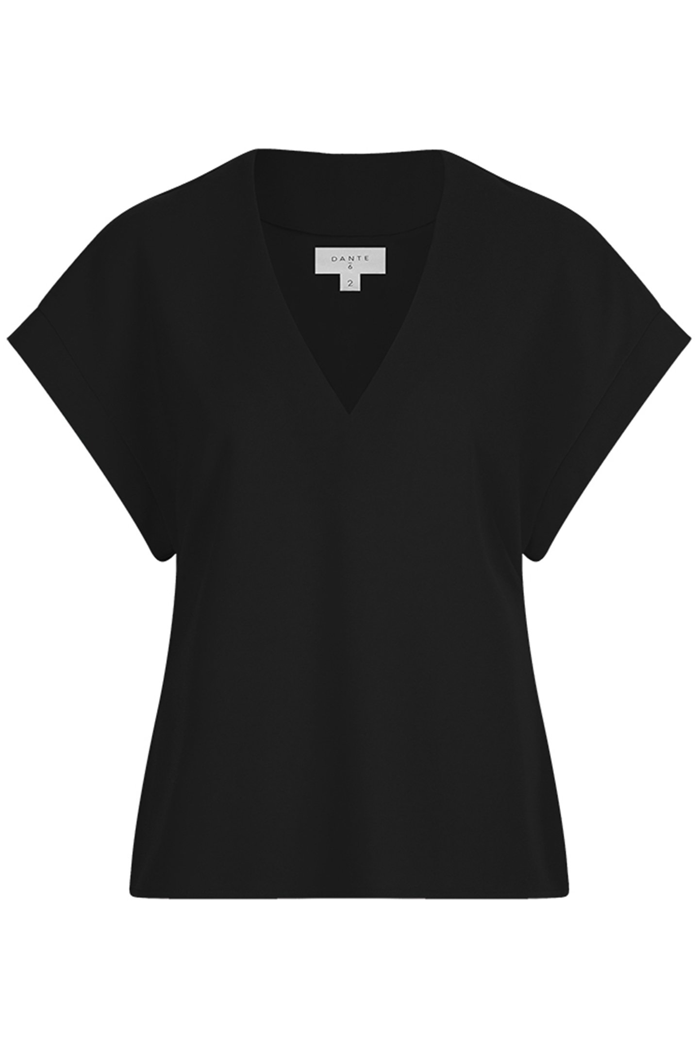 HENNE DETAILED SLIT TOP RAVEN 3