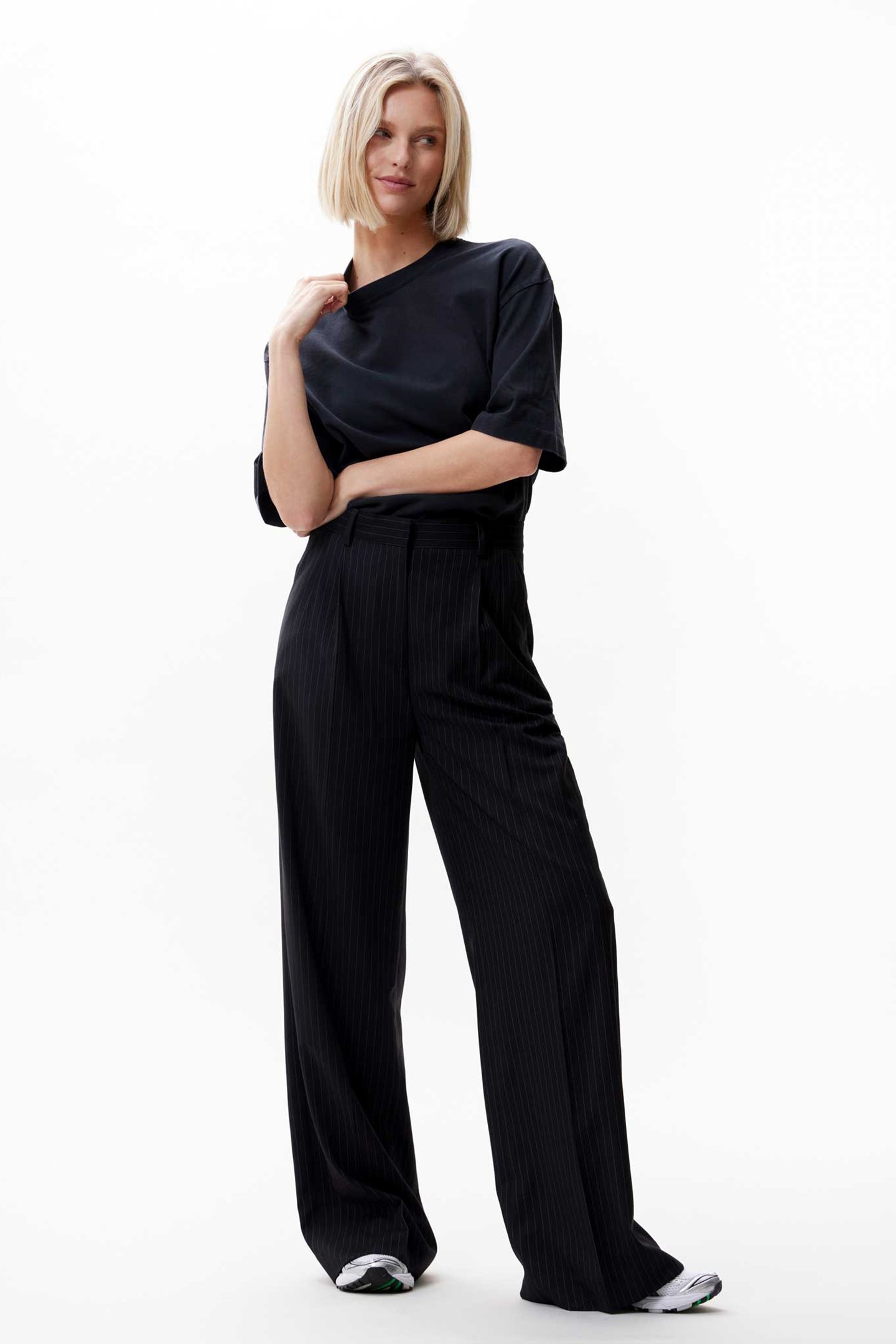 TAILORED TROUSERS BLACK 5