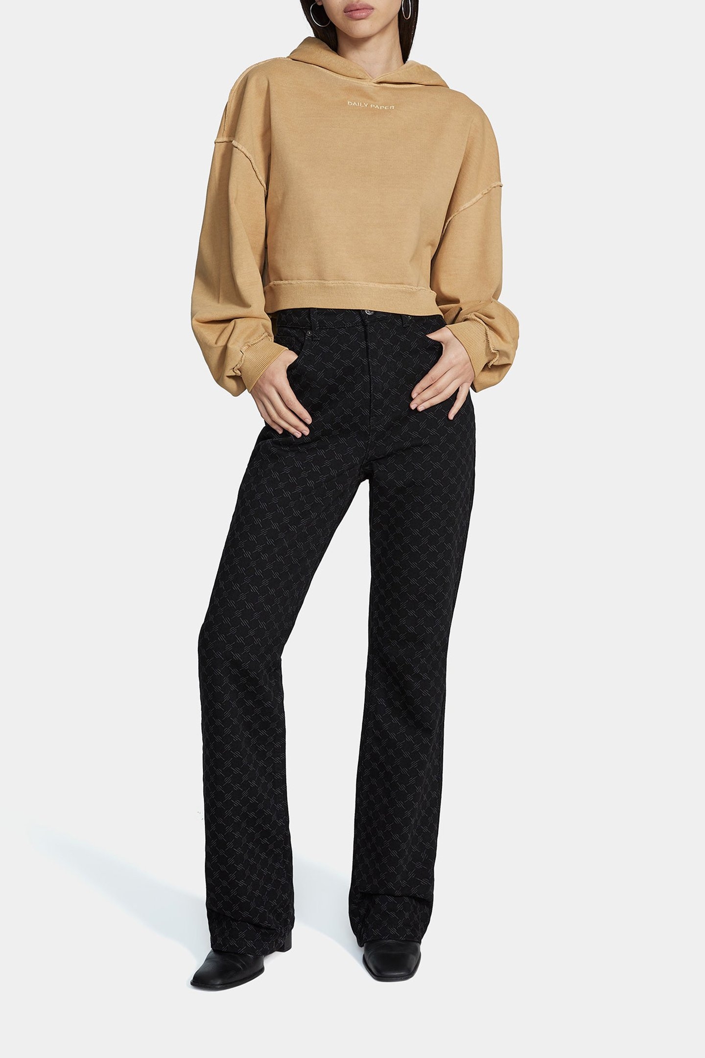 HODIERNA HOODIE BEIGE 1