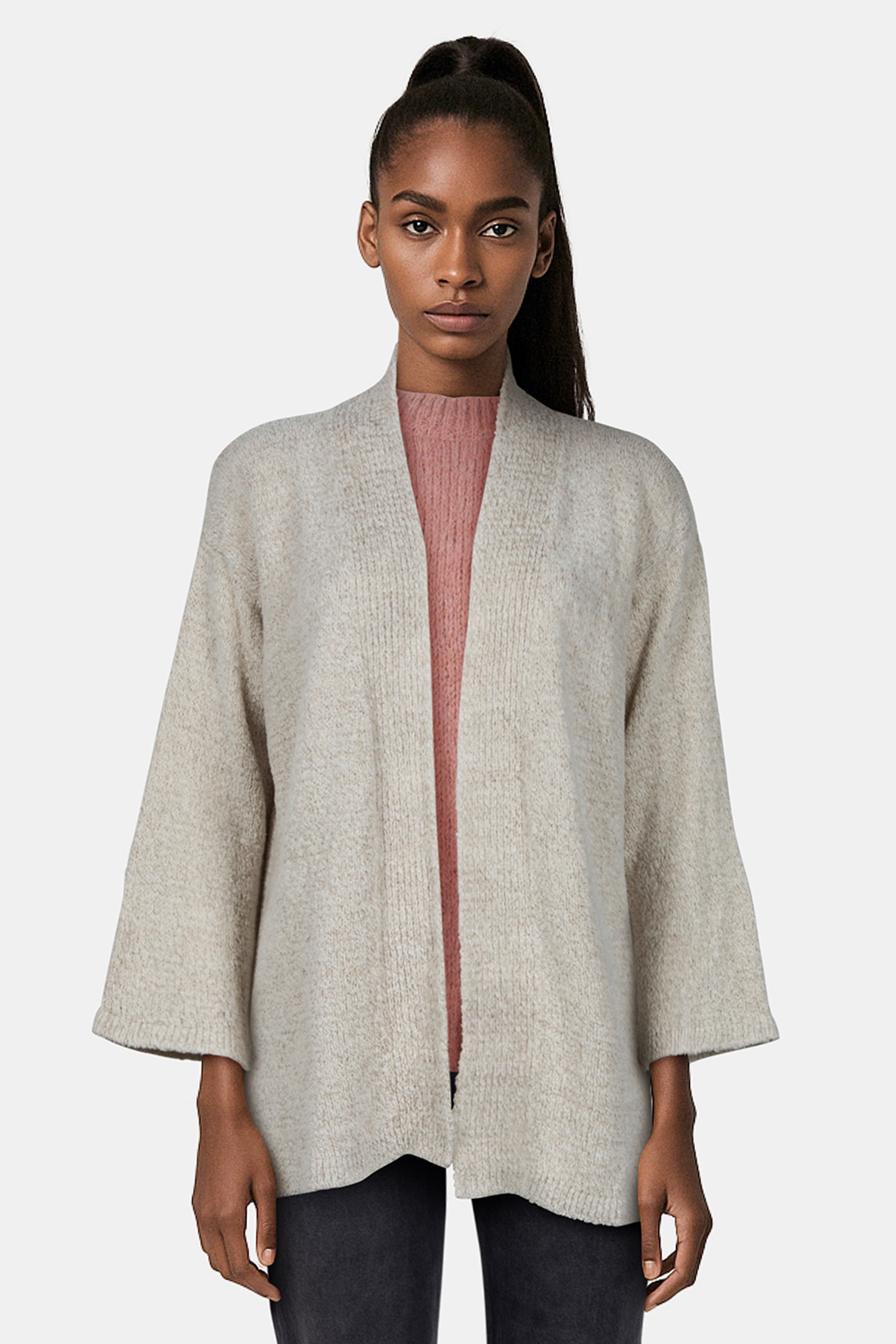BELLA CARDIGAN SAND 1