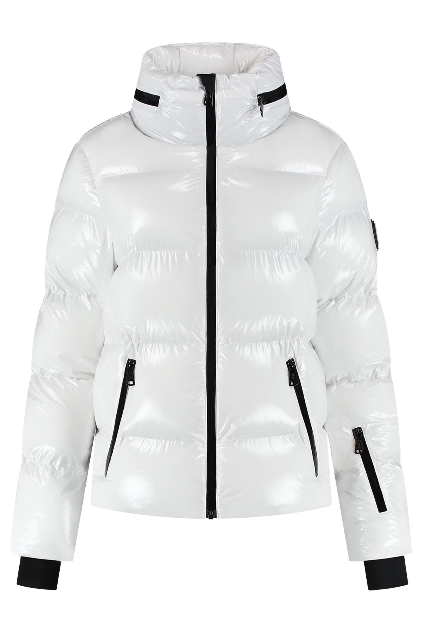 GSTAAD LAQUER SKI JACKET BRIGHT WHITE 1