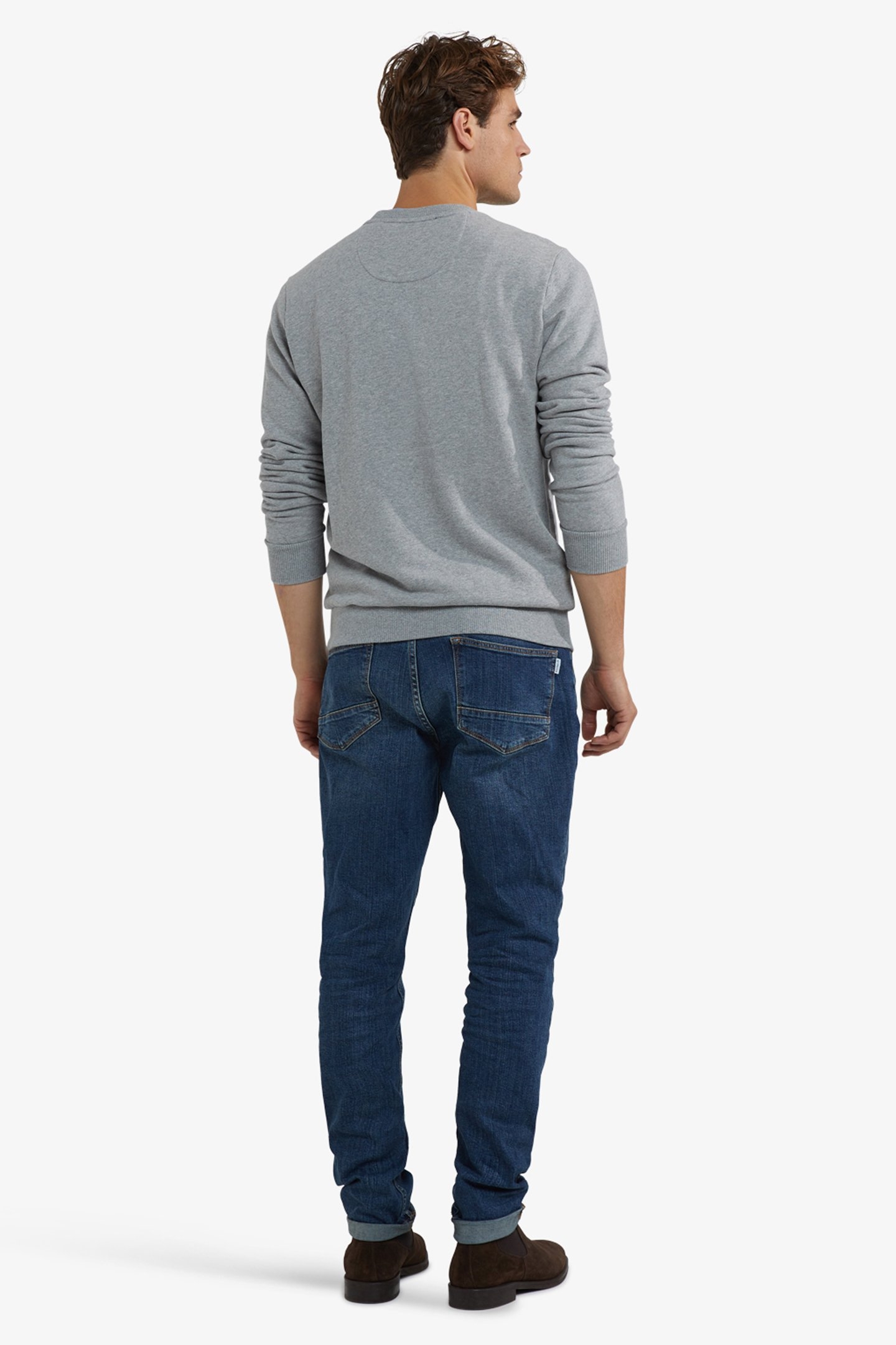 GRAPHIC CREW MEDIUM GREY MELANGE 3