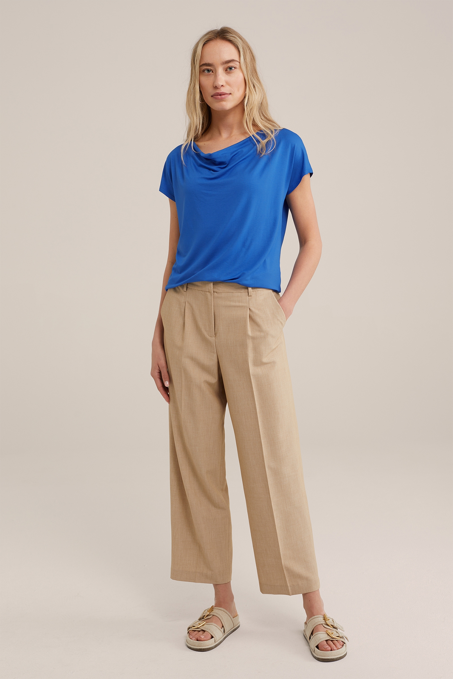 T-SHIRT COBALT BLUE 3