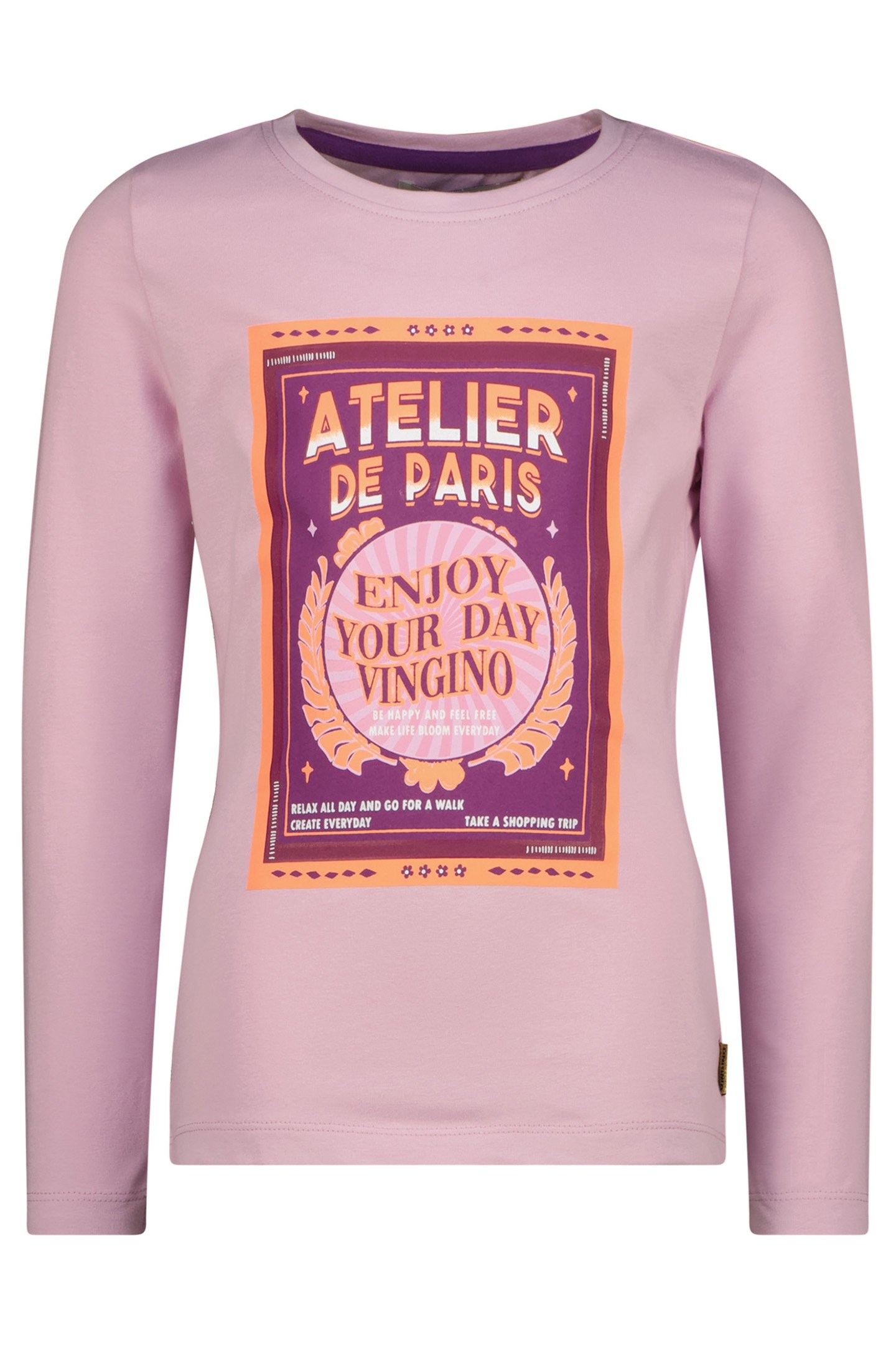 GIRLS JANNEKE T-SHIRT GLOSS LILAC 1