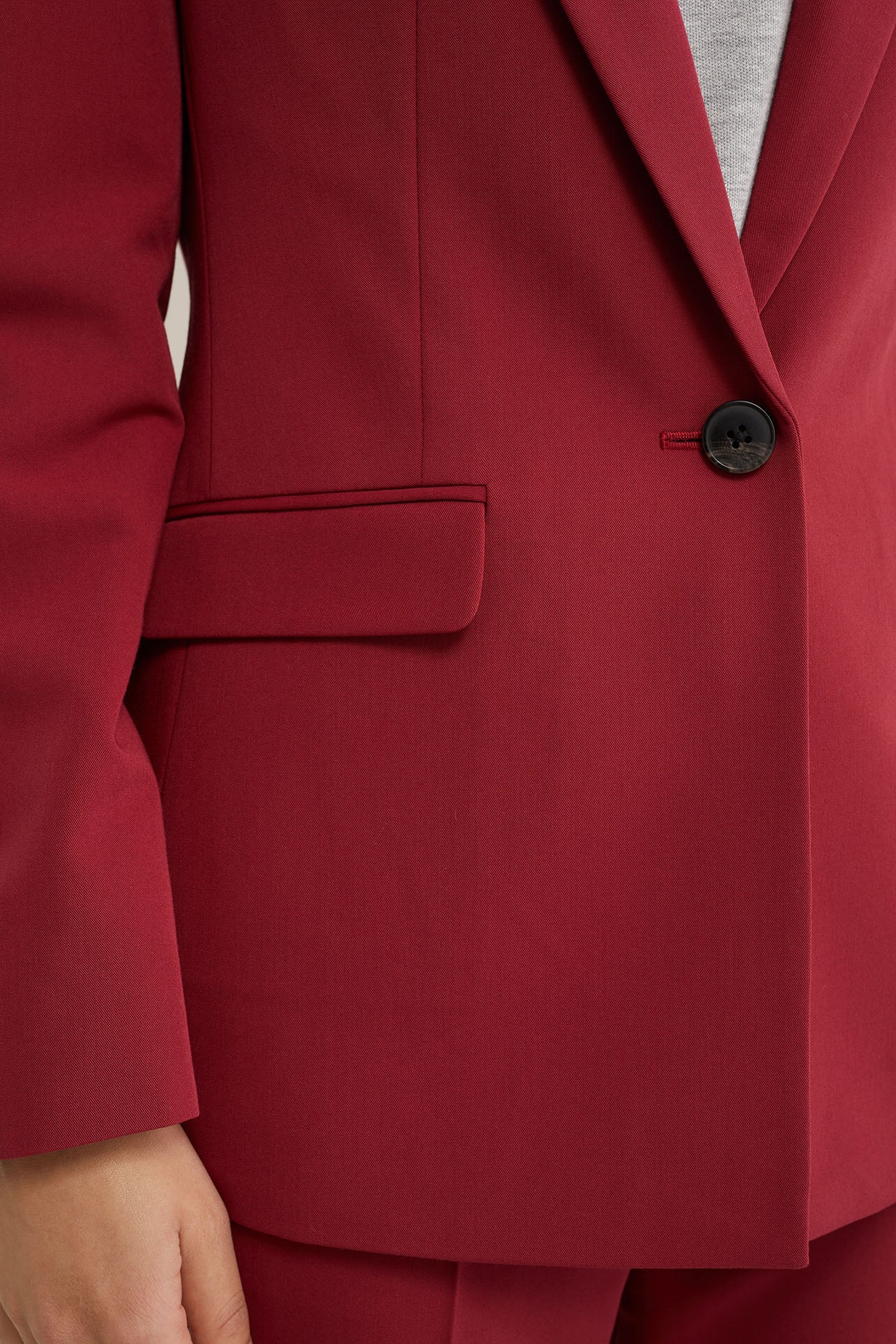 BLAZER BURGUNDY RED 5