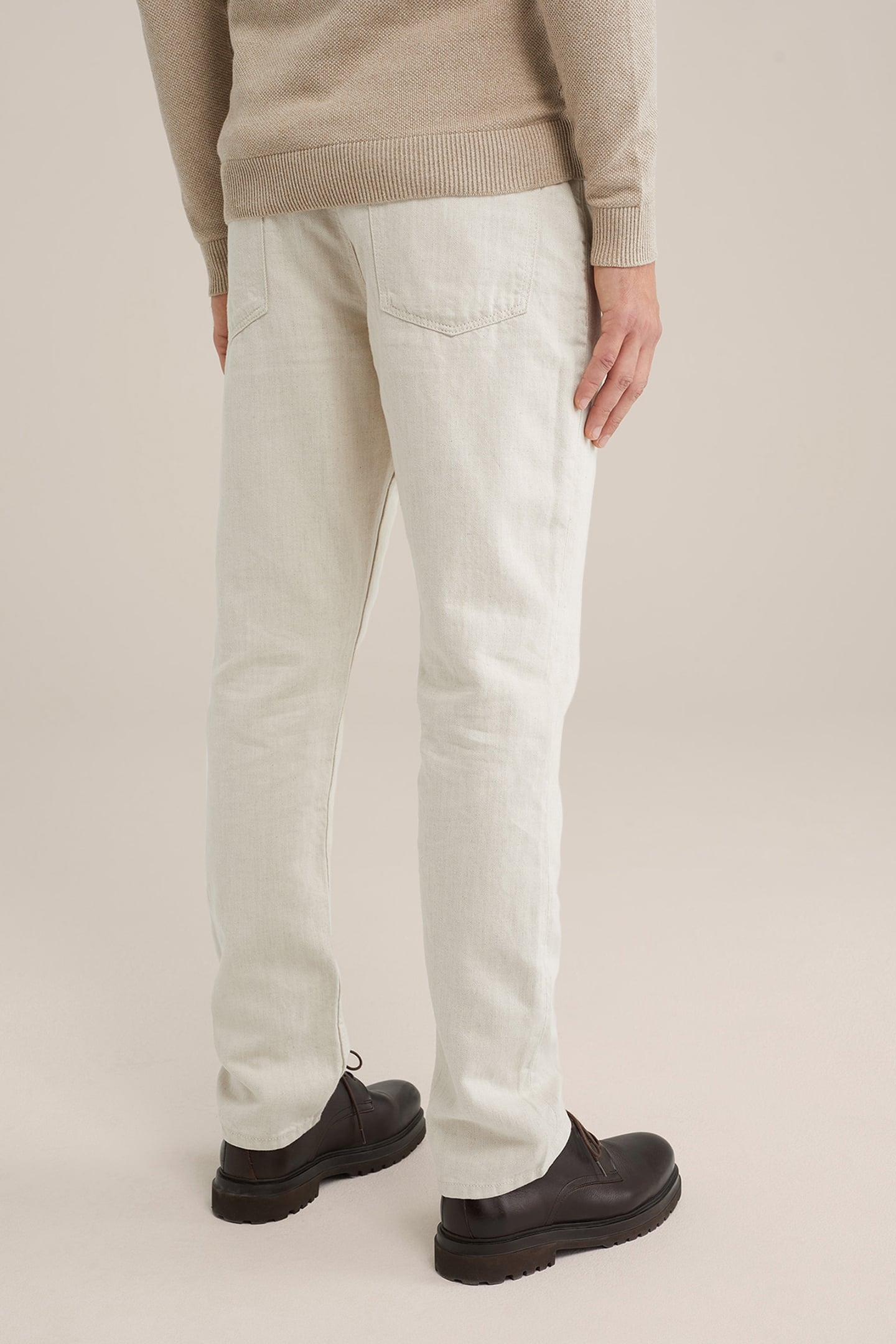 5-POCKET MID WAIST OFF-WHITE 2
