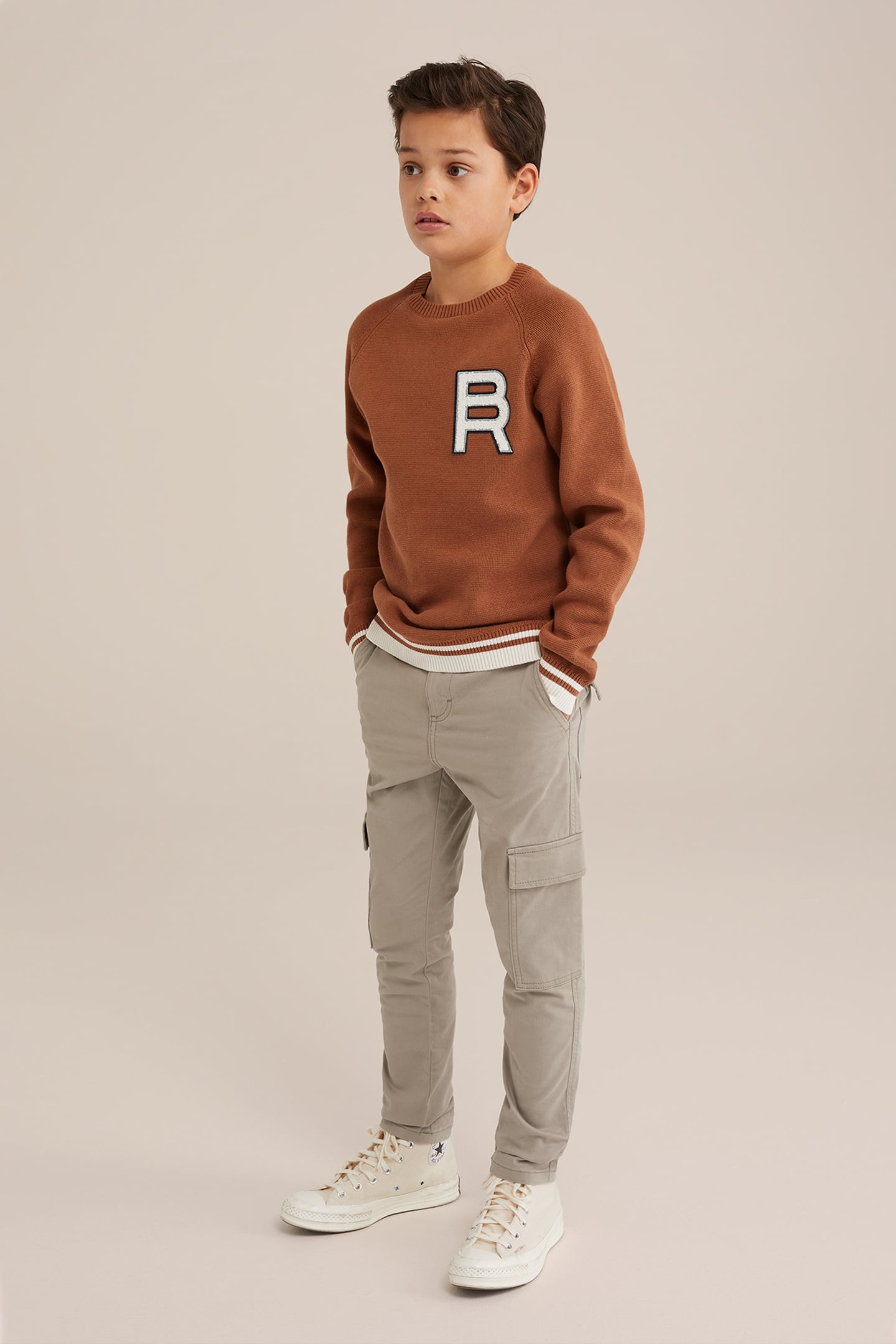 PULLOVER BROWN 2