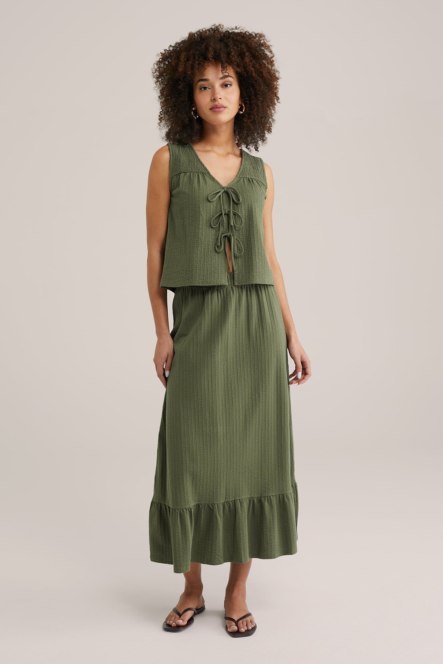 SINGLET ARMY GREEN 3